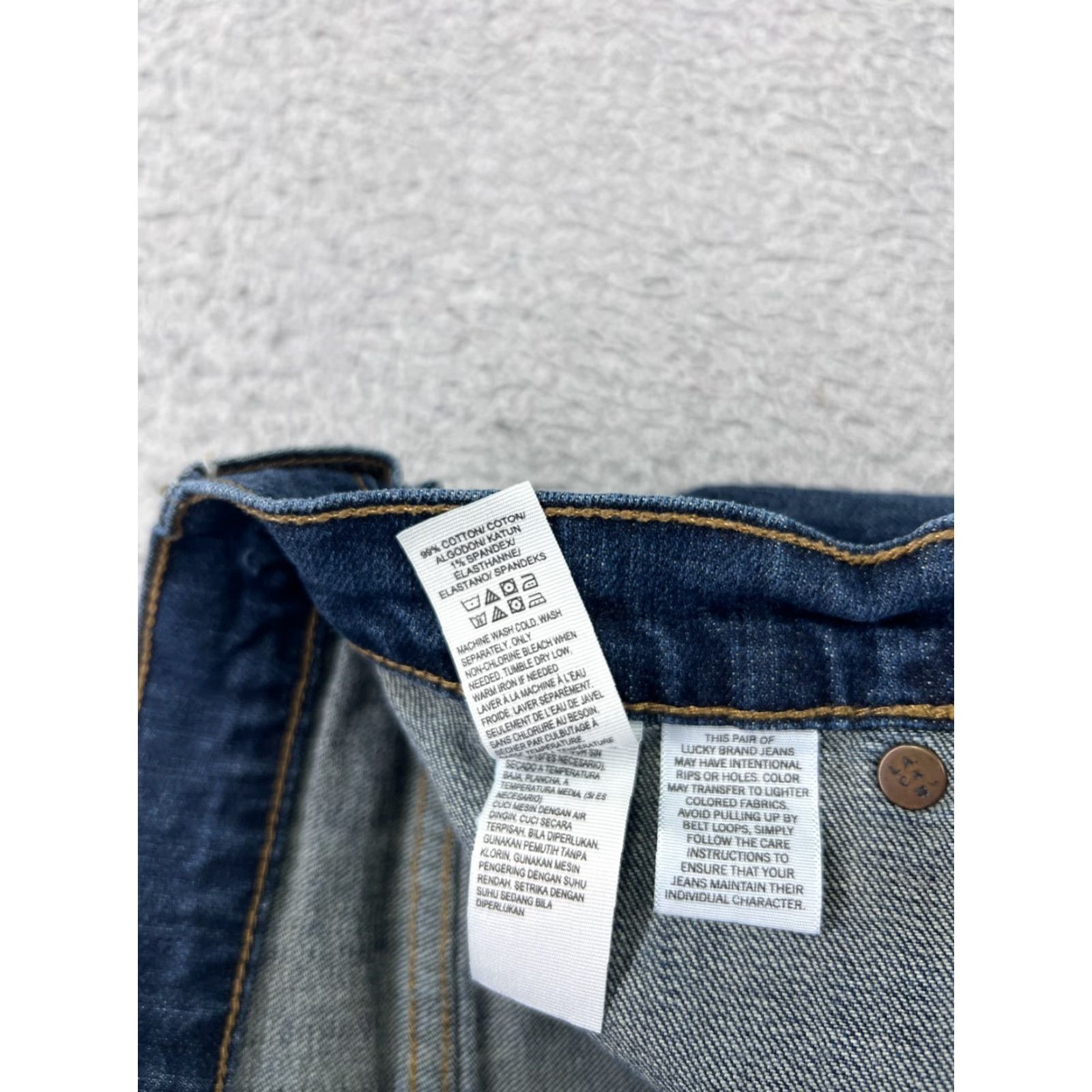 Lucky Brand Vintage Lucky Brand Women's Bootcut Jeans Size 6 Blue Denim Cotton Blend Fall Style Women's Fashion Size 28" / US 6 / IT 42 - 4 Thumbnail