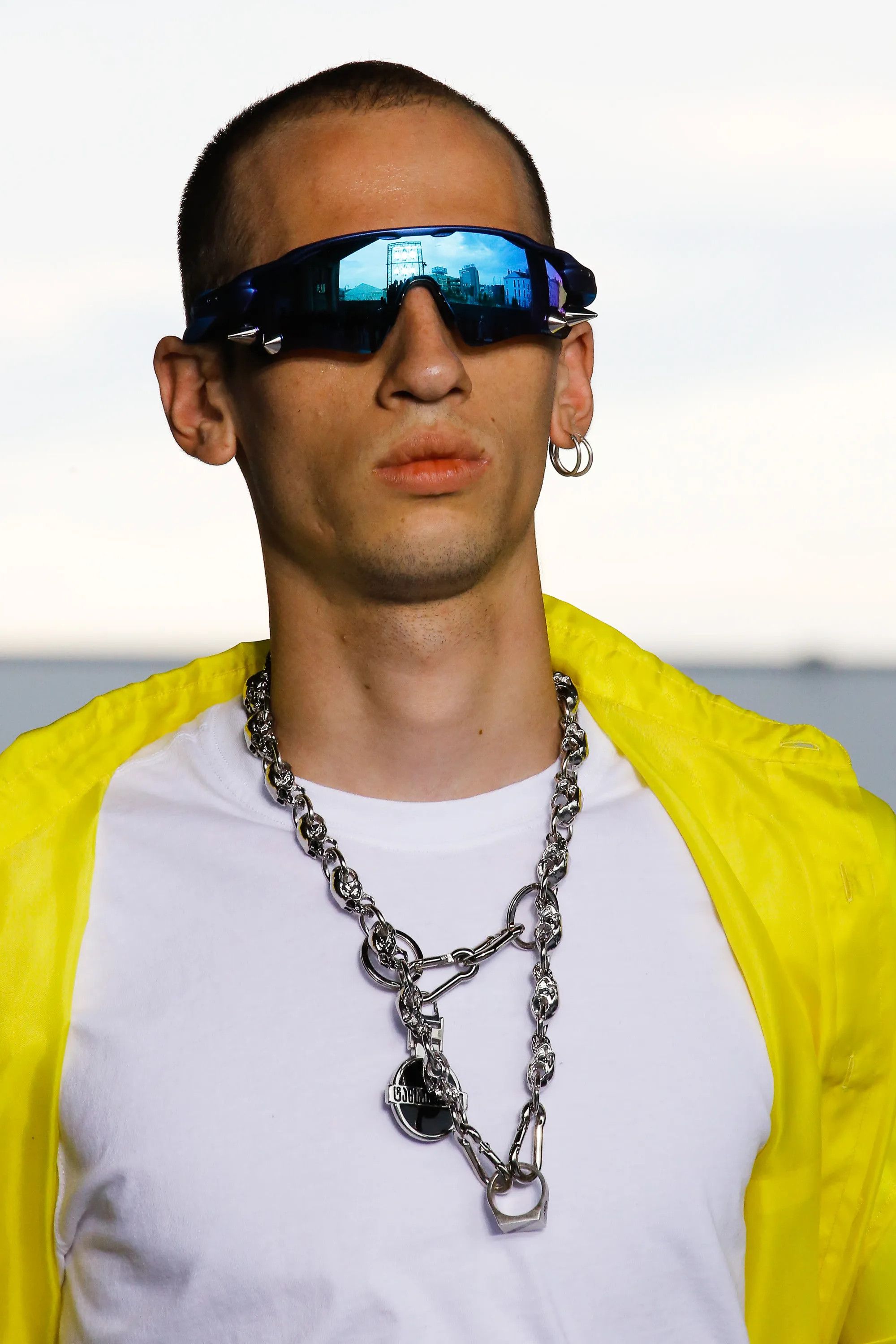 Vetements SS19 RUNWAY GADSDEN FLAG SHIRT Size US L / EU 52-54 / 3 - 7 Thumbnail