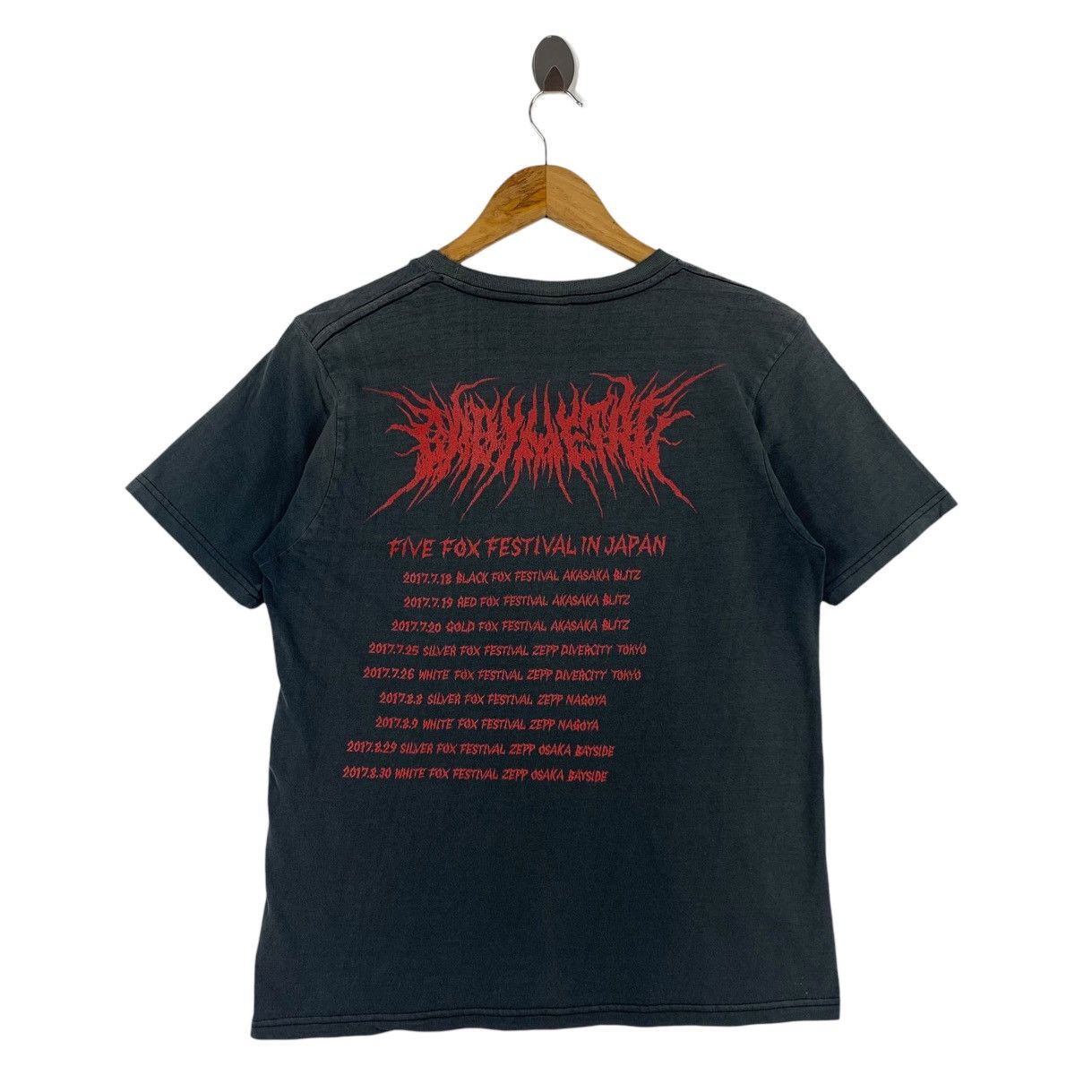 Band Tees × Japanese Brand × Vintage Vintage Distressed BABY METAL Japanese band tee Size US M / EU 48-50 / 2 - 4 Thumbnail