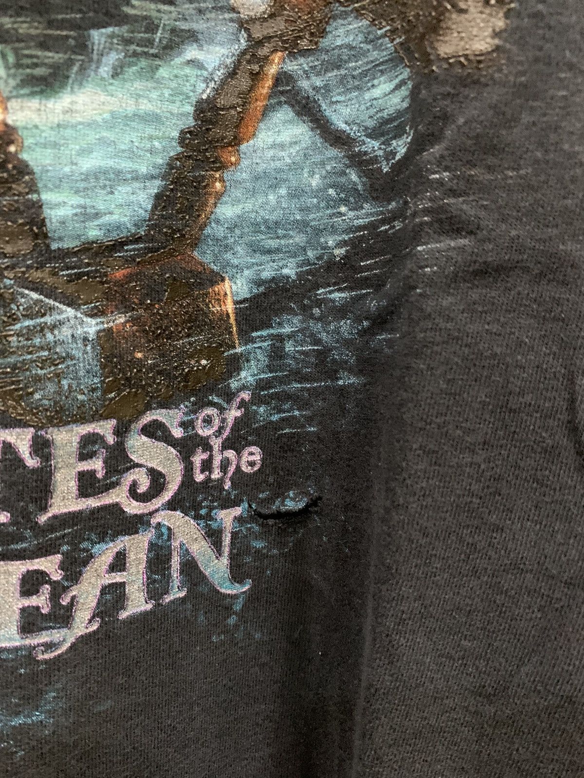 Vintage Vintage pirates of the caribbean Distressed T shirts Size US XXL / EU 58 / 5 - 4 Thumbnail