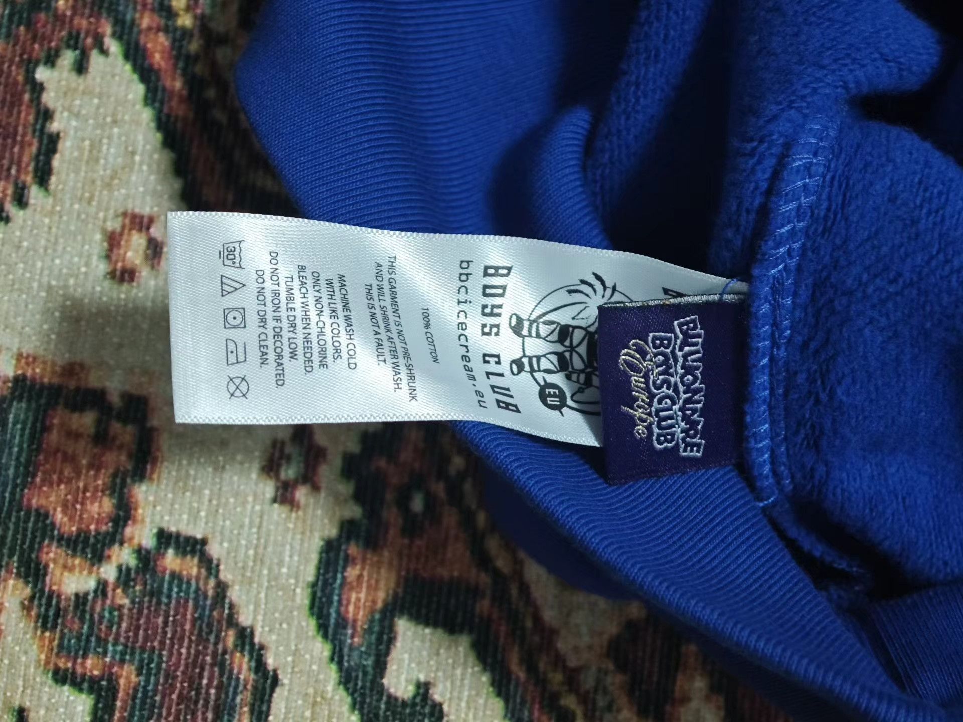 Billionaire Boys Club Billionaire Boys Club Blue Hoodie Size US XL / EU 56 / 4 - 3 Thumbnail