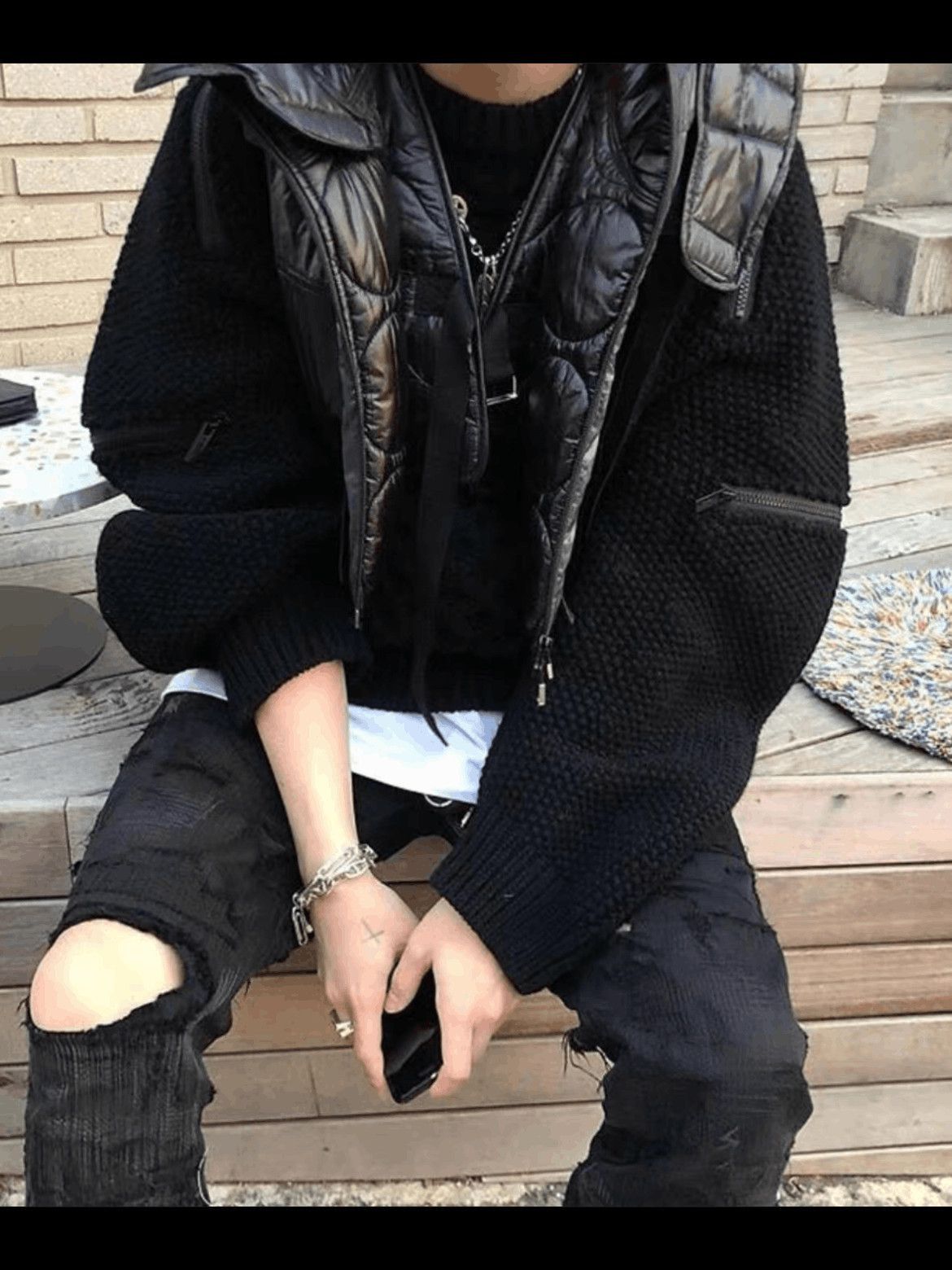 Takahiromiyashita The Soloist. Sz 46 Takahiromiyashita the Soloist Multi-zip Knitwear-2508 Size US S / EU 44-46 / 1 - 8 Thumbnail