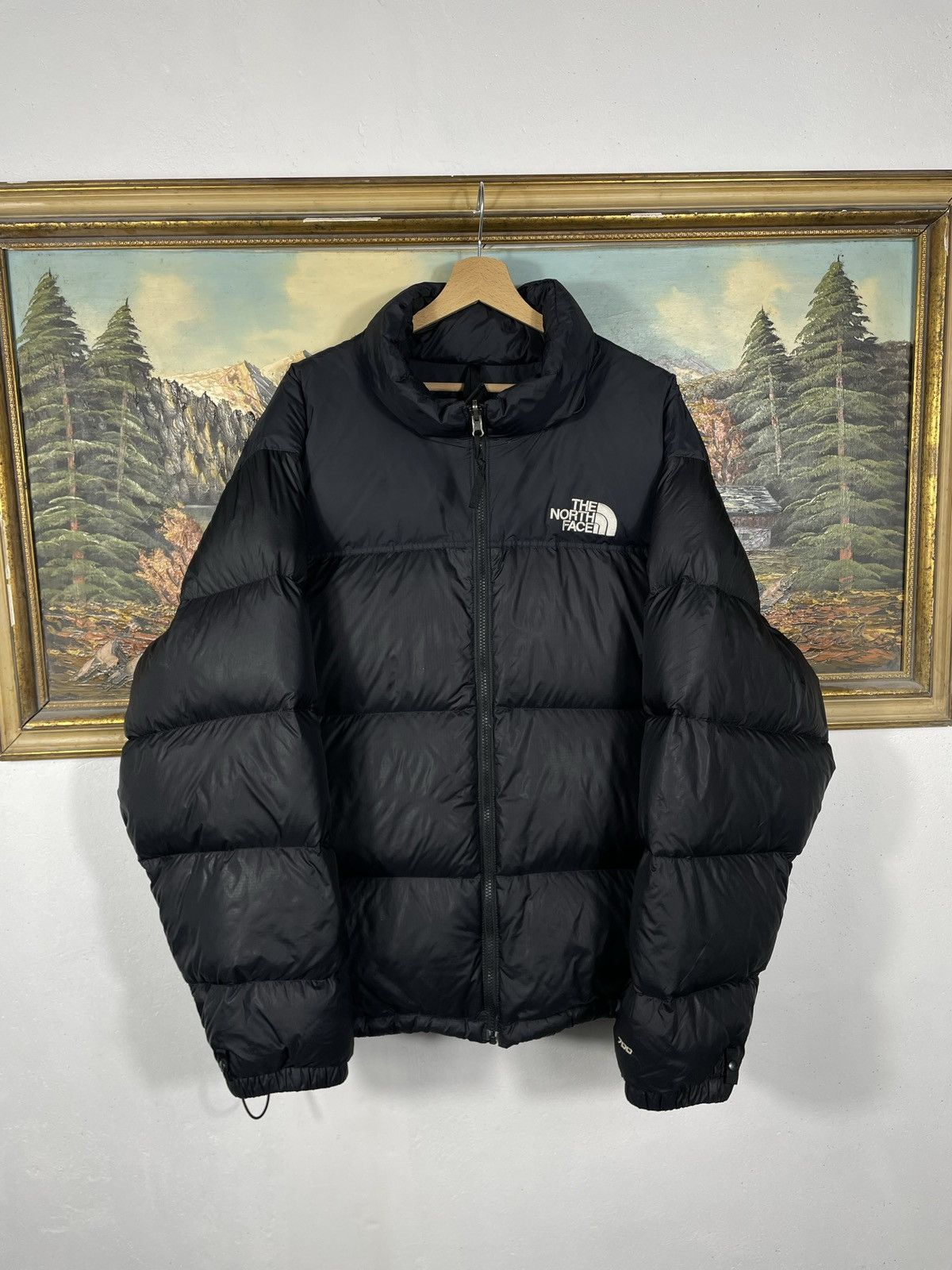 The North Face × Vintage Black TNF Jacket Travis Scott Kylie Jenner Vibe Warm Winter Size US XXL / EU 58 / 5 - 1 Thumbnail