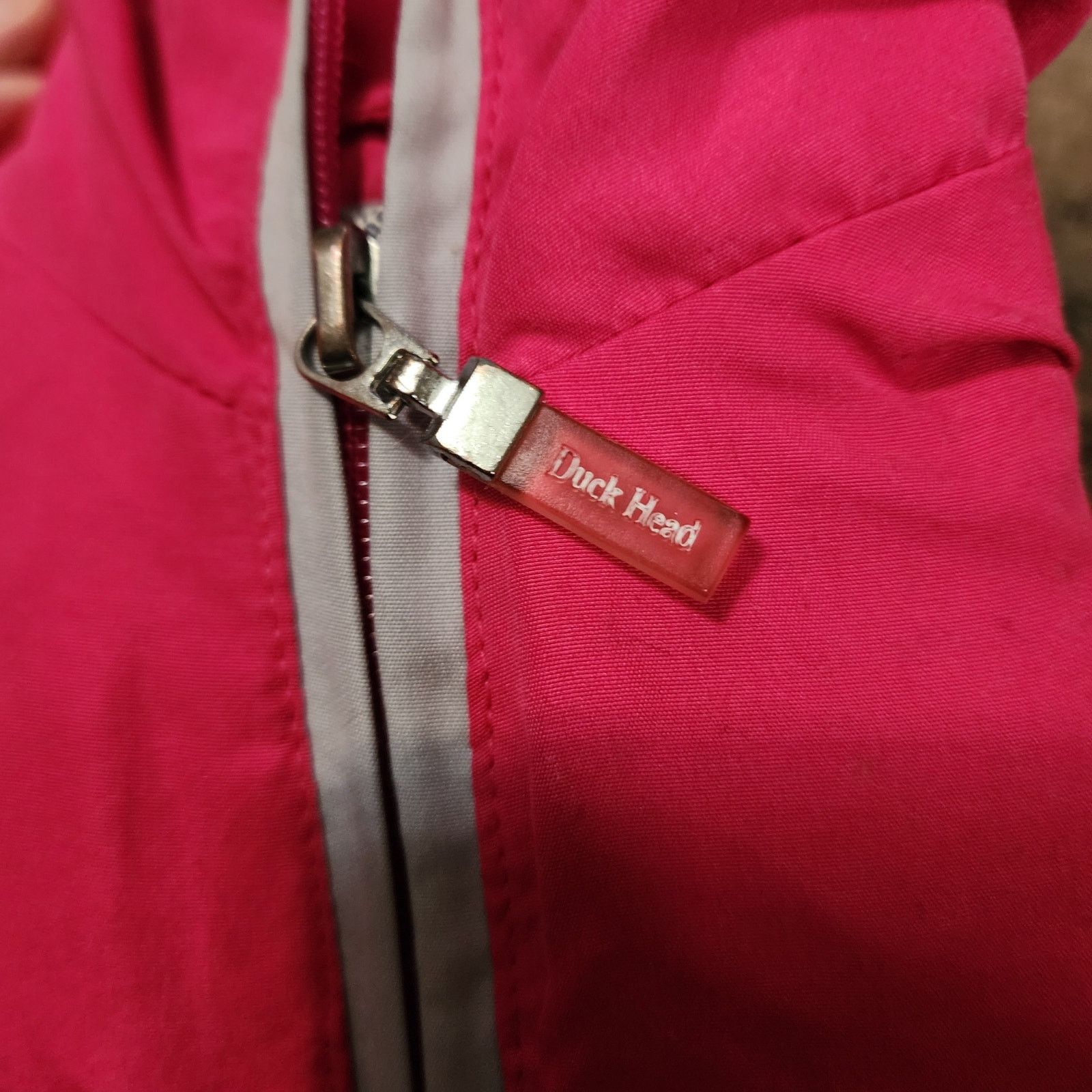 Duck Head Vintage Duck Head pink windbreaker jacket size S Y2K 2421 Size L / US 10 / IT 46 - 8 Thumbnail