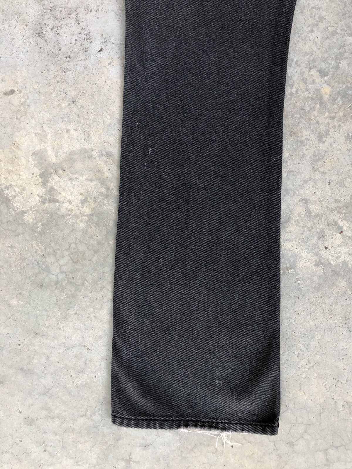 If Six Was Nine Japanese Blac Label Flared Jeans Embroidered logo Distressed Size US 33 - 11 Thumbnail
