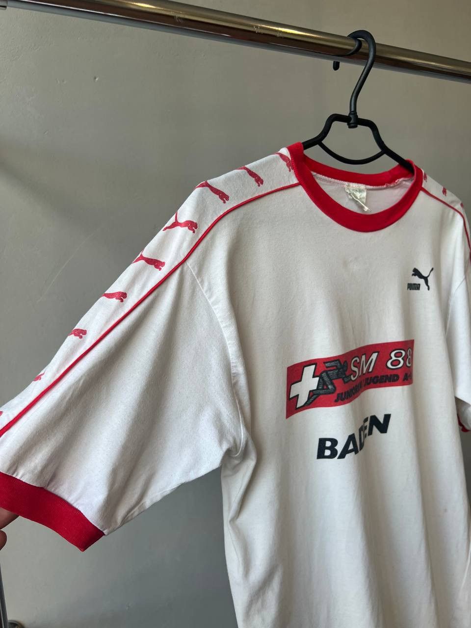 Vintage 1988 SWITZERLAND RUNNING CUP SM 88 JUNIOR MENS T SHIRT SZ M Size US M / EU 48-50 / 2 - 9 Thumbnail
