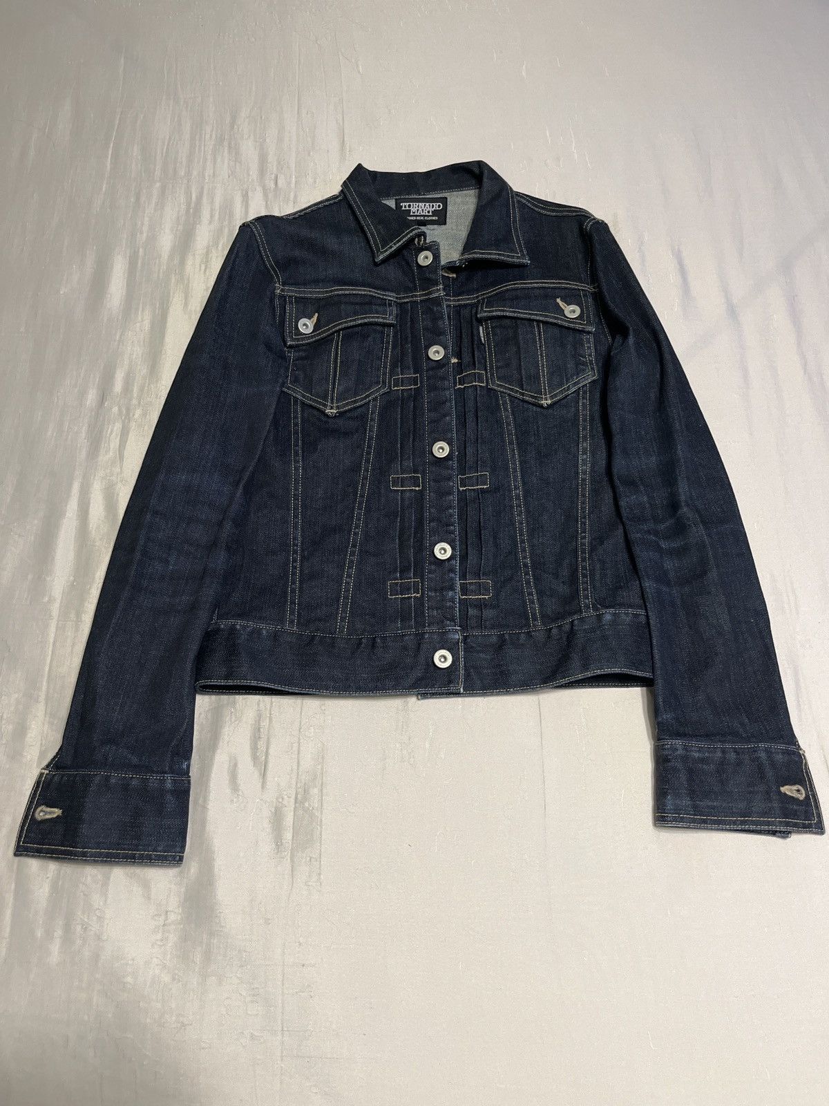 image of Tornado Mart Denim Jacket, Men's (Size Medium)