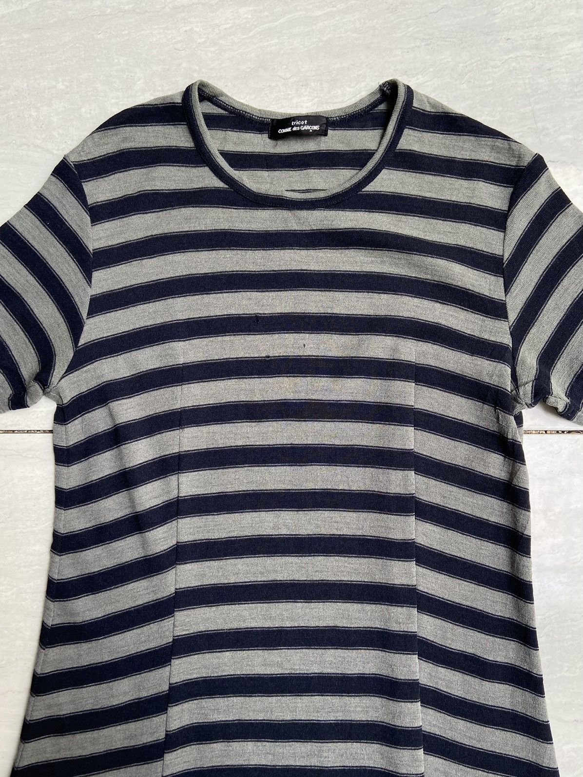 Tricot Comme des Garcons TRICOT COMME Des GARCONS Striped Knit Dress Size XS / US 0-2 / IT 36-38 - 9 Thumbnail