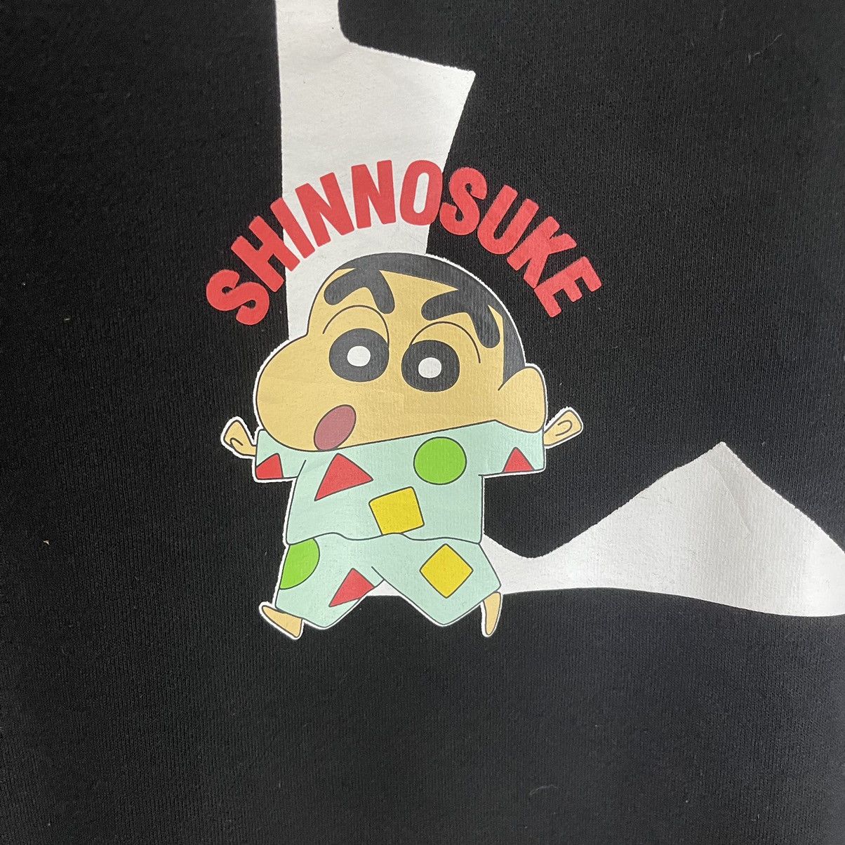 Anime Crayon Shin Chan Big Logo Sweatshirt Size XXL Size US XL / EU 56 / 4 - 6 Thumbnail