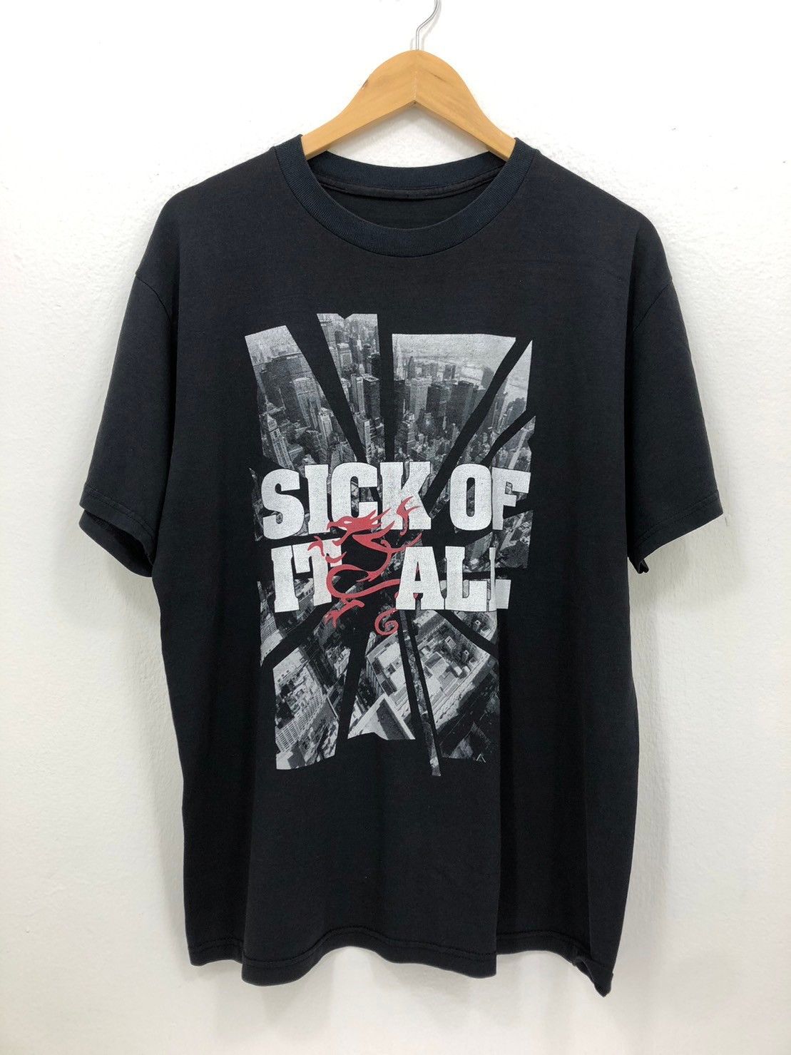 Band Tees × Vintage Vintage 04's Sick of it All Subzero Vision Charge Step 2far Size US L / EU 52-54 / 3 - 4 Thumbnail
