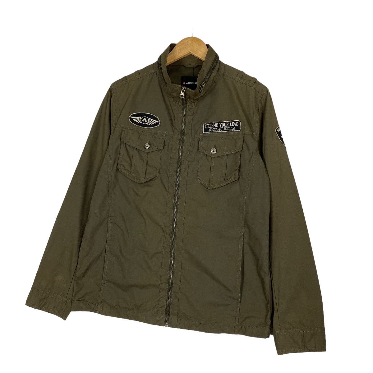 Airwalk AIRWALK MILITARY JACKET ARMY STYLE Size US M / EU 48-50 / 2 - 2 Thumbnail