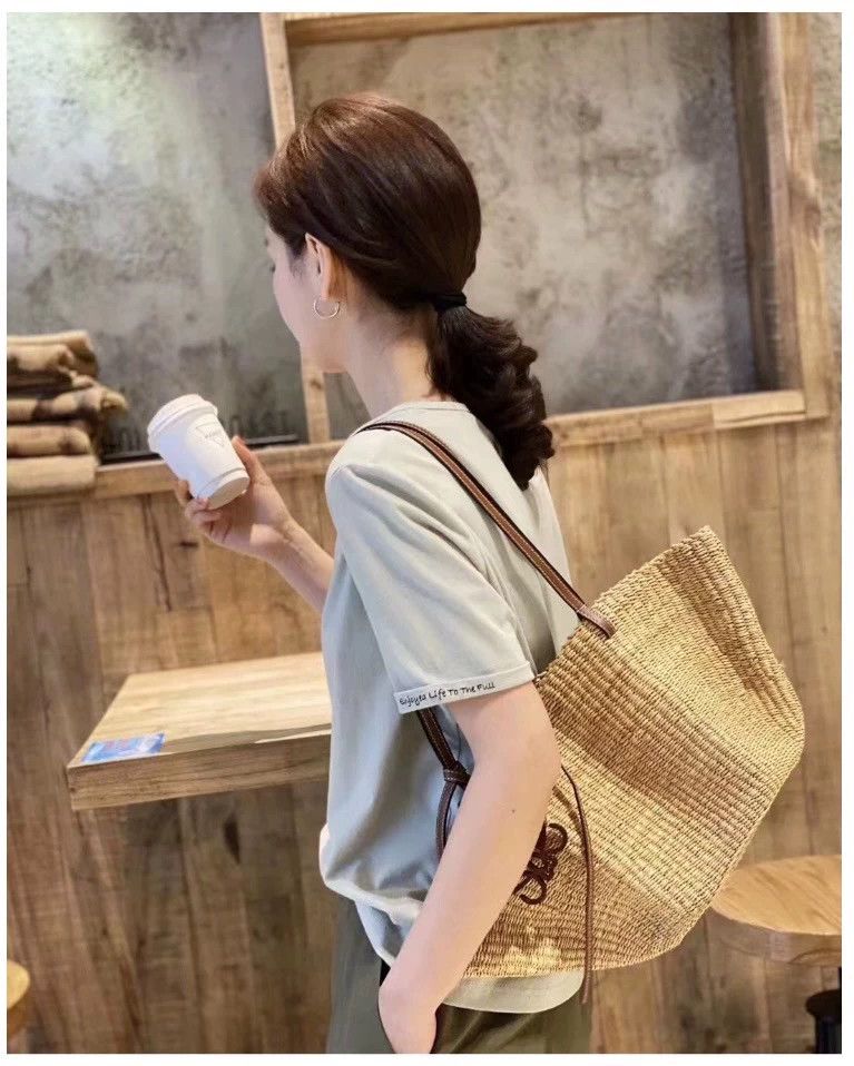 Loewe loewe Shell straw bag 2503-Nextarrow Size ONE SIZE - 4 Thumbnail