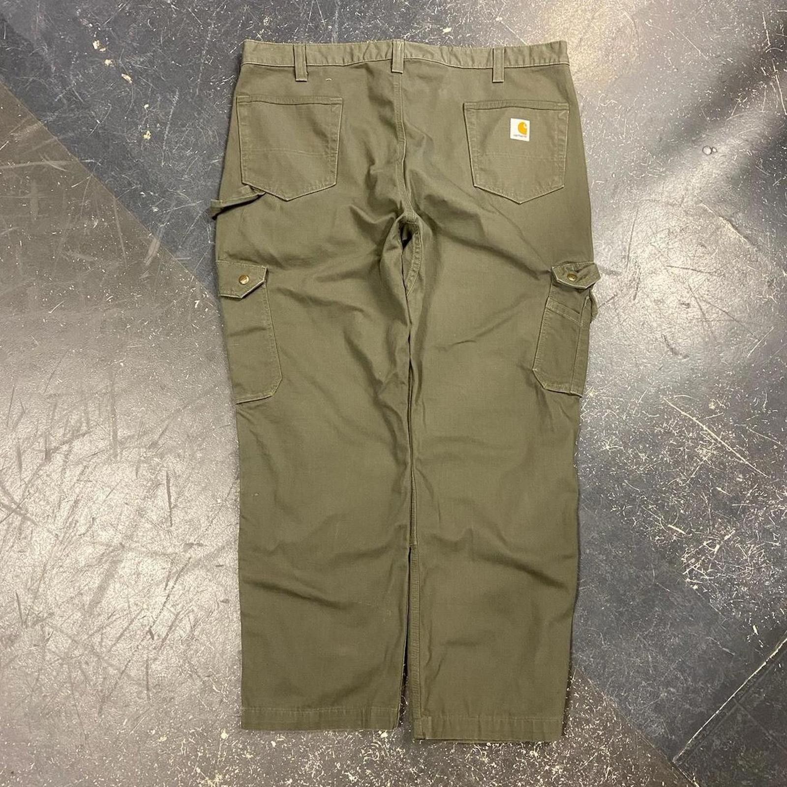 Carhartt Olive Carhartt Work Pants Size US 42 / EU 58 - 1 Thumbnail