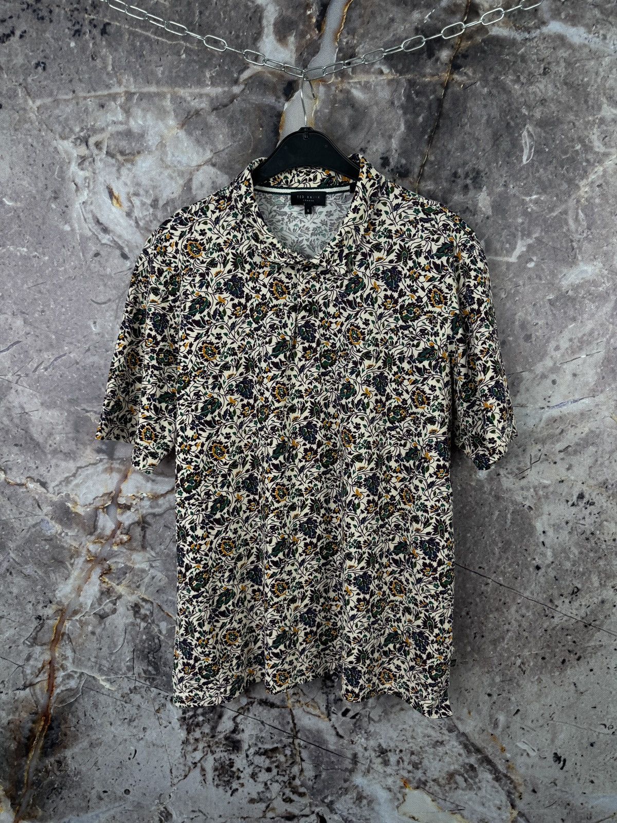 Ted Baker Men’s Ted Backer London Polo Shirt Streetwear Size 6 Size US XXL / EU 58 / 5 - 1 Thumbnail