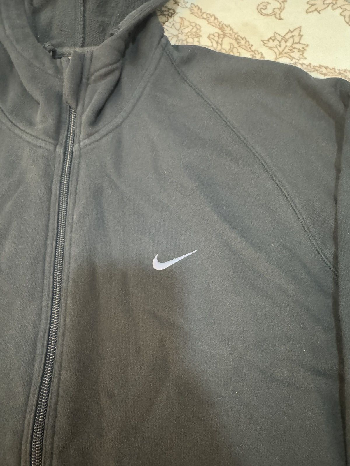 Nike × Vintage Vintage Nike Dri-Fit Zipper Hoodie Size US M / EU 48-50 / 2 - 4 Thumbnail