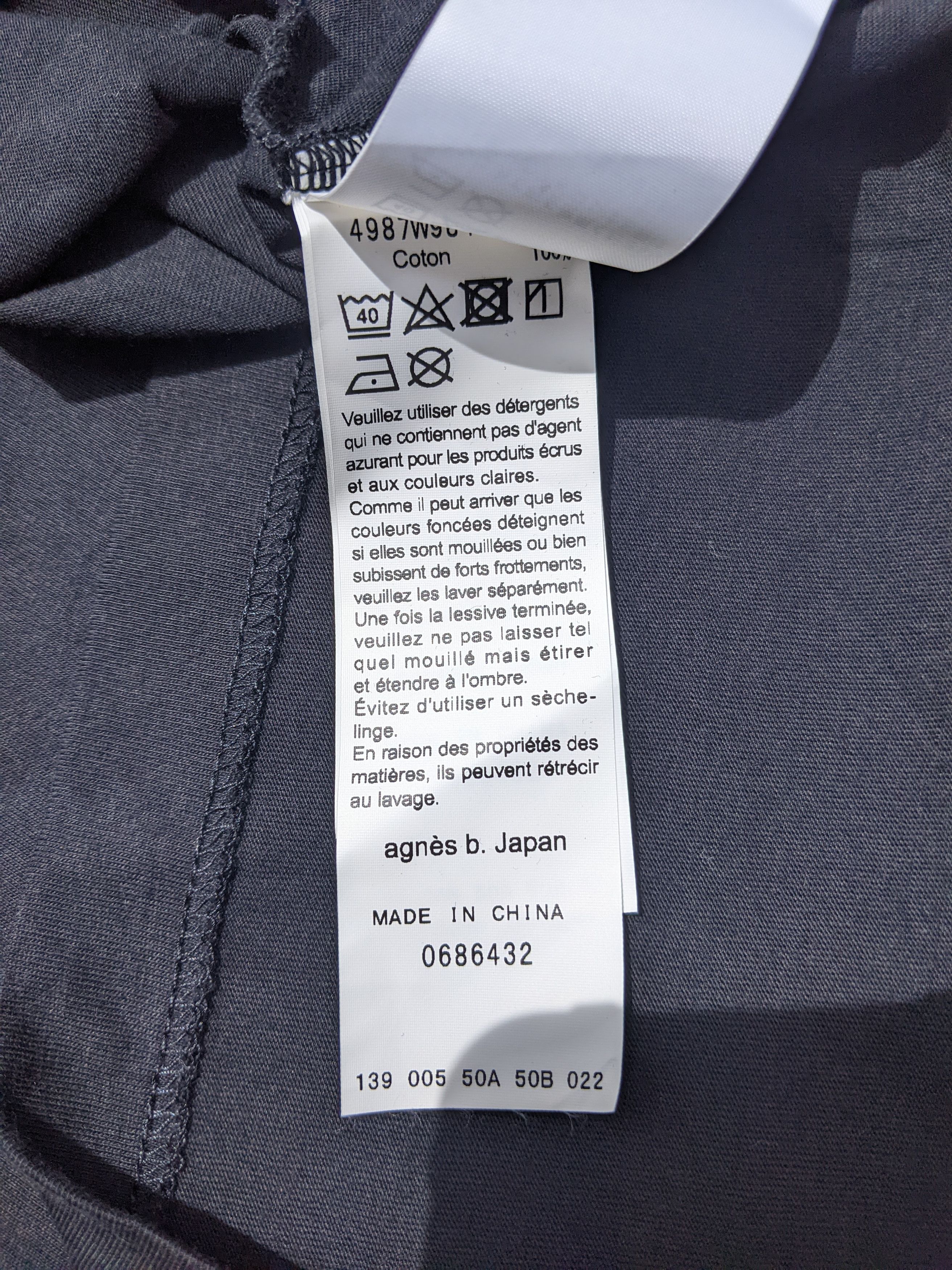 agnes b. To * B By Agnes B Short Sleeve Spell Out t-shirt Size M / US 6-8 / IT 42-44 - 5 Thumbnail