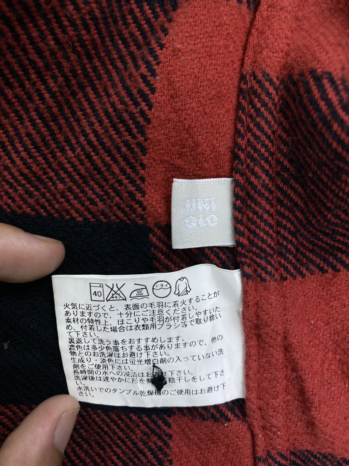 Flannel × Vintage Vintage Flannel Red Checked Nice Design Size US L / EU 52-54 / 3 - 10 Thumbnail