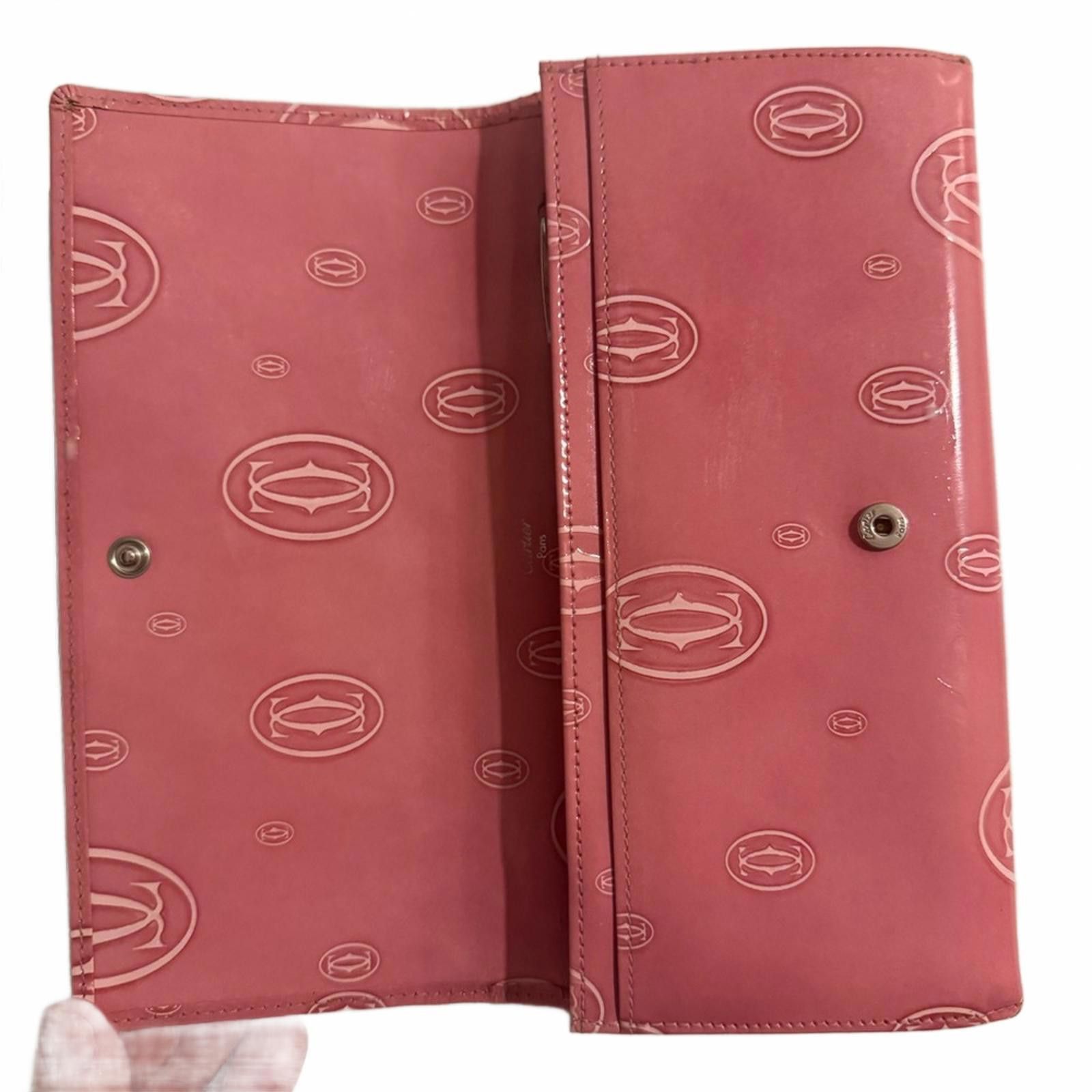 Cartier Authentic Pink Cartier Happy Birthday Long Wallet- GUC Size ONE SIZE - 8 Thumbnail