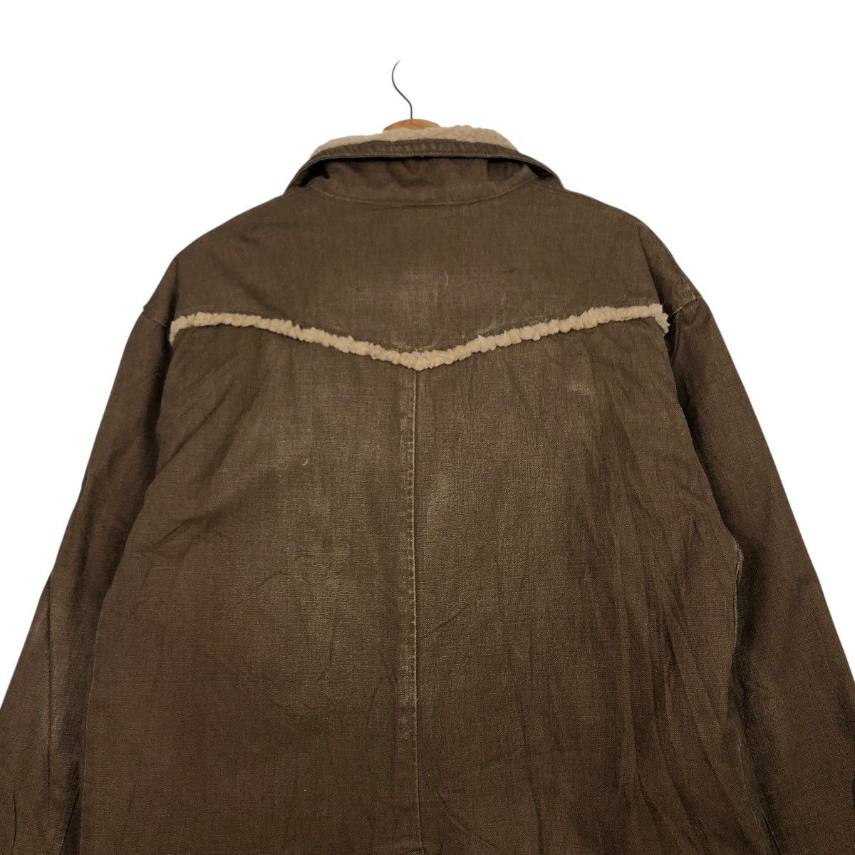 🔥VINTAGE CHORE JACKET DETROIT BLANKET CORISCO ISSEY MIYAKE