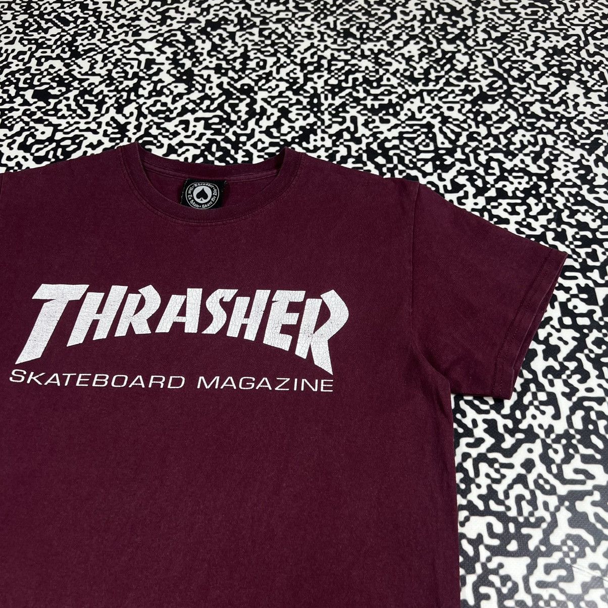 Thrasher Vintage Y2K Thrasher Big Logo SK8 Skateboard Magazine Tshirt Size US S / EU 44-46 / 1 - 6 Thumbnail