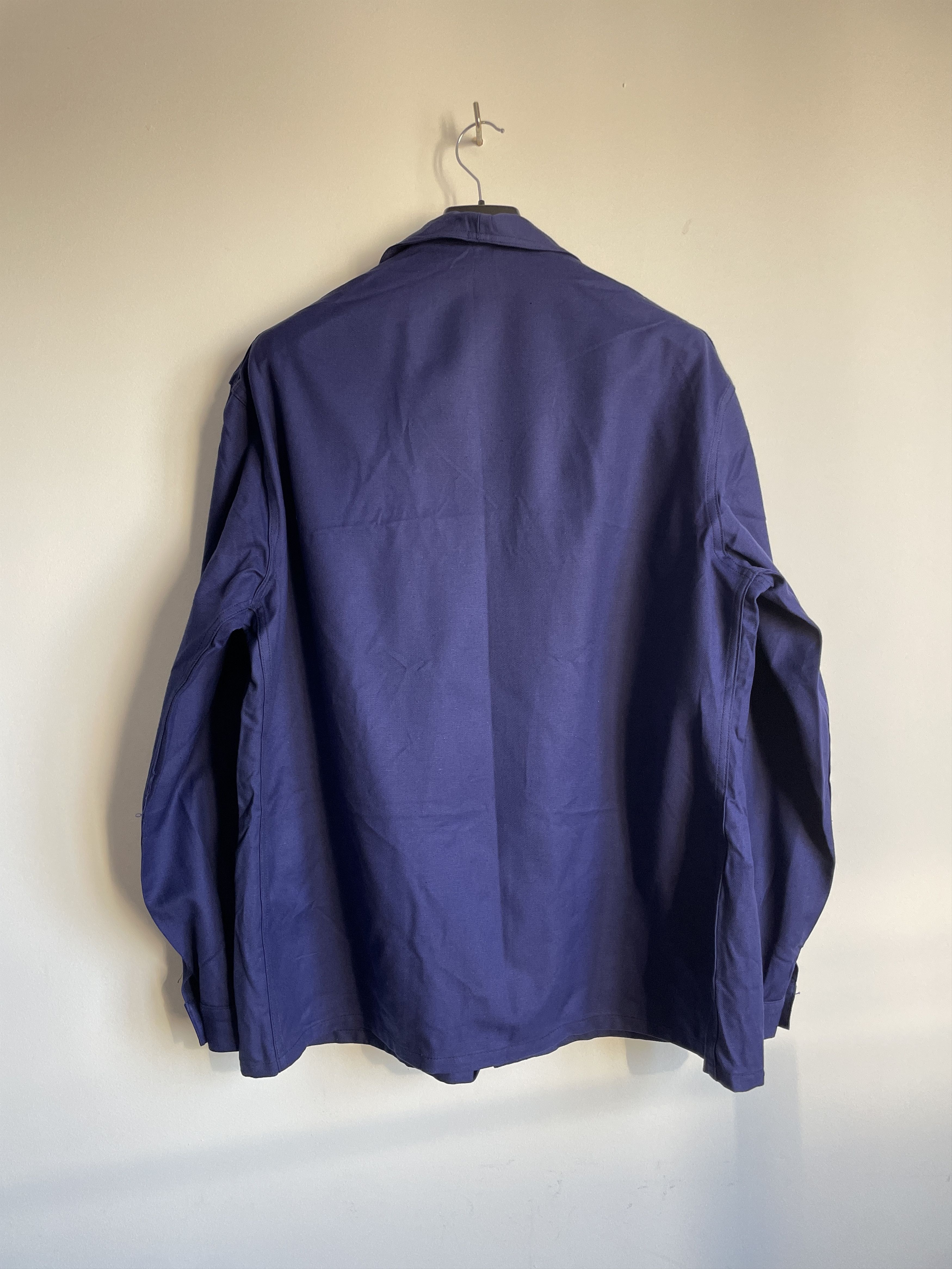Vintage OD Flers French Army Vintage 70's Work Jacket Size EUR 56 Size US XL / EU 56 / 4 - 2 Thumbnail