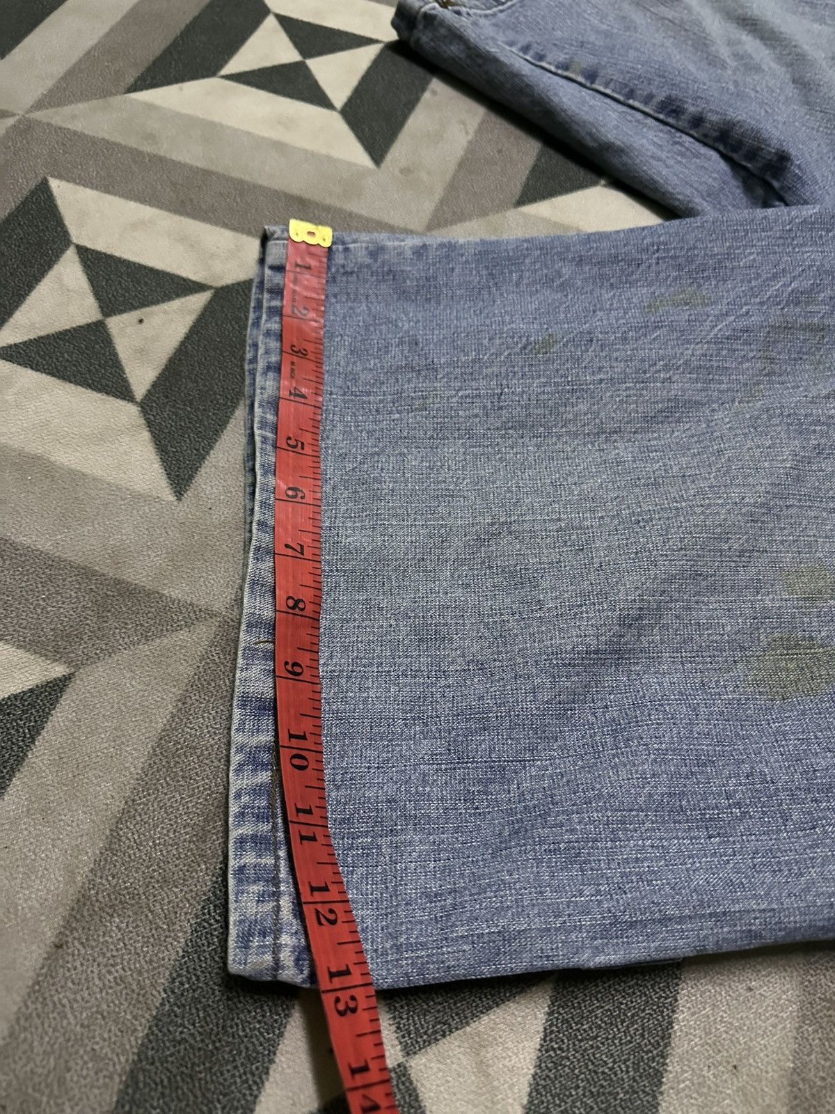 Tommy Hilfiger Vintage 90s Tommy hilfiger carpanter baggy denim short Size US 36 / EU 52 - 11 Thumbnail