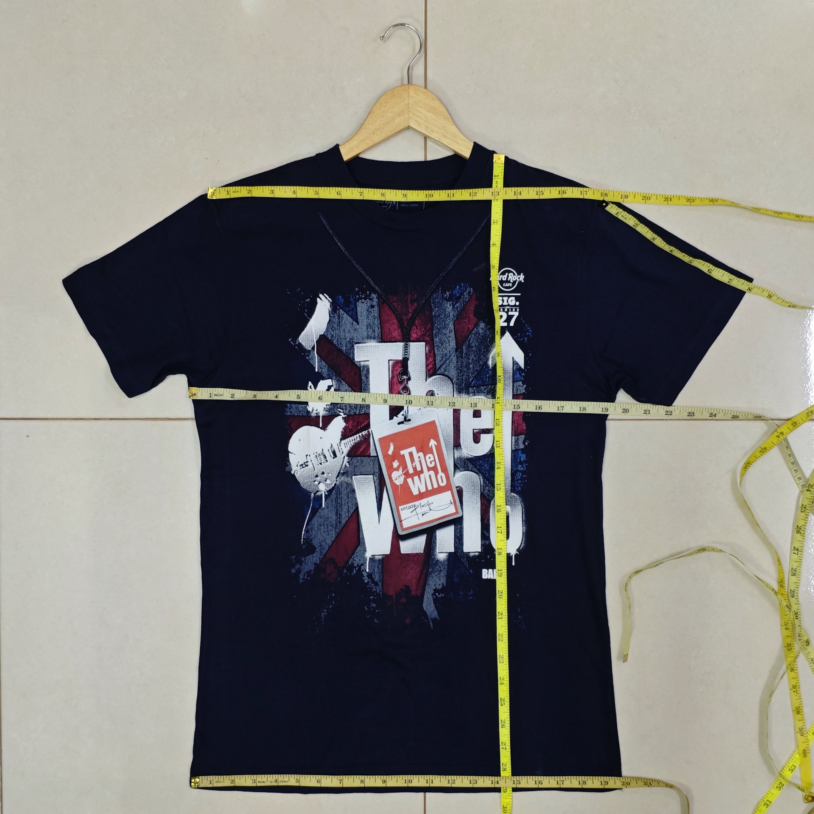 Band Tees THE WHO X HARD ROCK CAFE Bali Signature Series 27 Tee Size US M / EU 48-50 / 2 - 9 Thumbnail