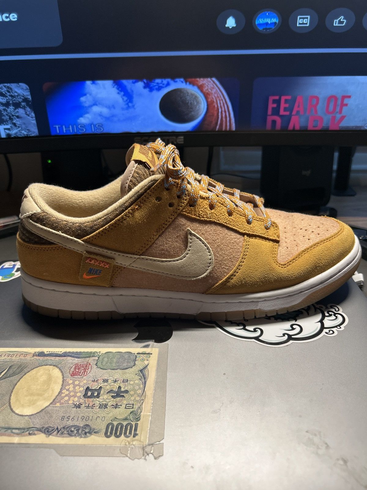 Nike Nike Dunk Low Teddy Bear Praline Size US 9.5 / EU 42-43 - 4 Thumbnail