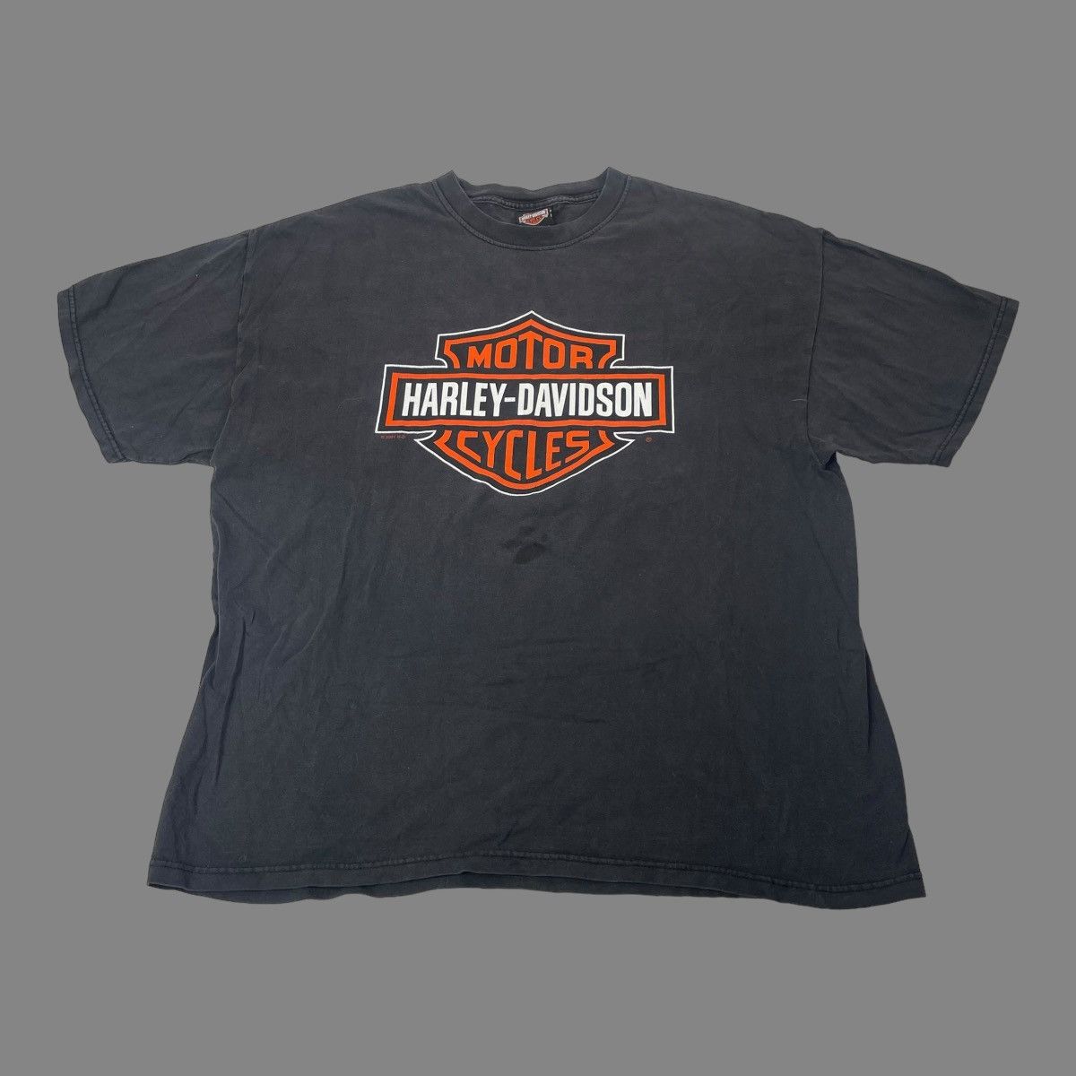 Harley Davidson × Vintage Vintage Harley Davidson big logo t shirt Size US XXL / EU 58 / 5 - 1 Thumbnail