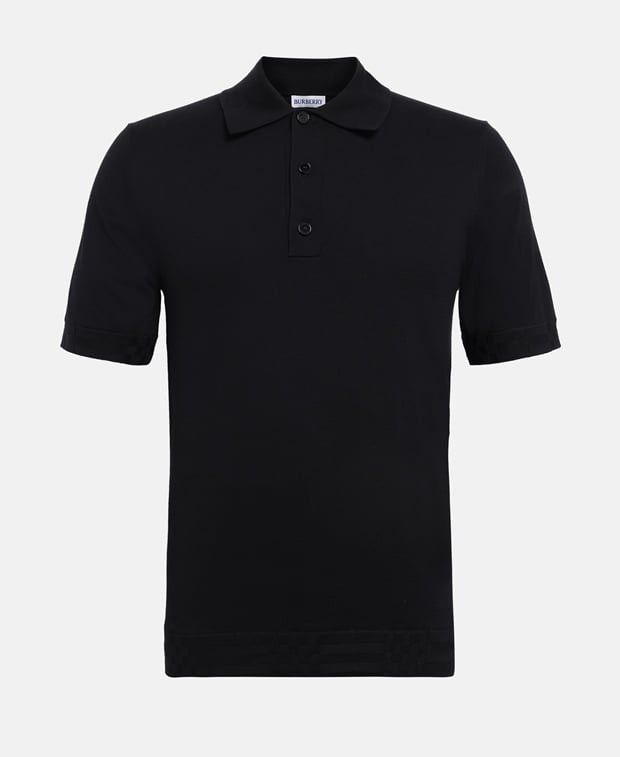 Burberry Knitted polo shirt Size US XL / EU 56 / 4 - 1 Thumbnail