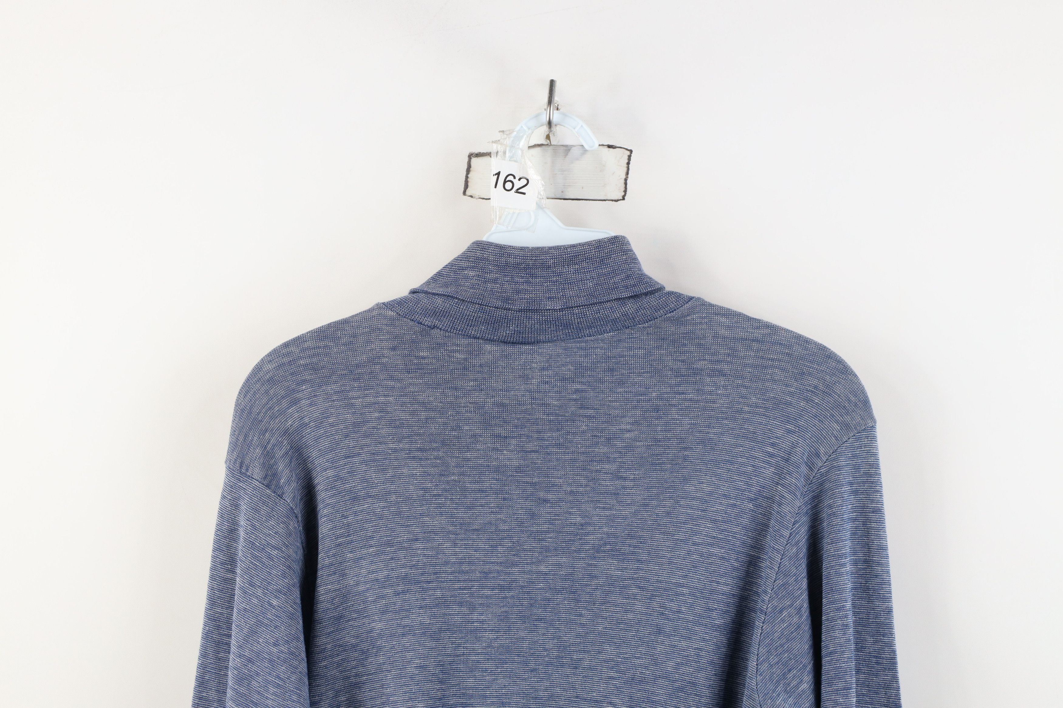 Vintage Vintage 70s Streetwear Thermal Knit Turtleneck T-Shirt USA Size S / US 4 / IT 40 - 12 Thumbnail