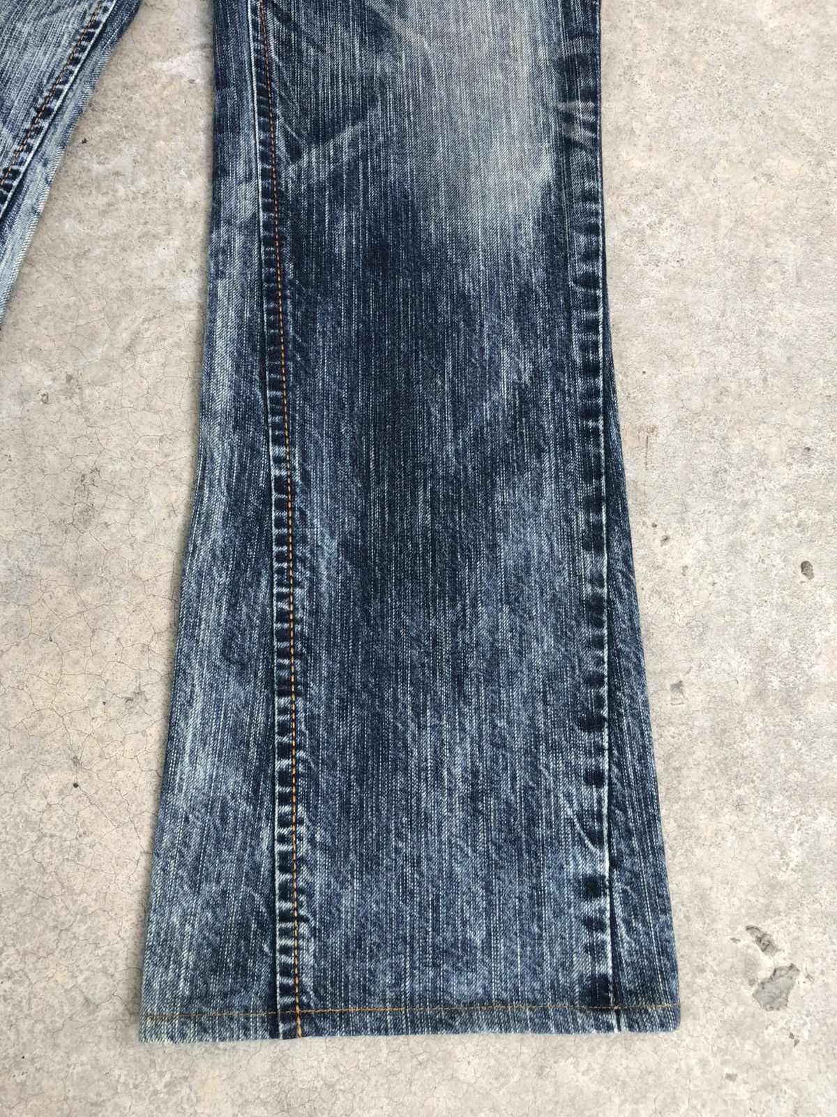 Hysteric Glamour Japanese Edwin XV Flared Jeans Distressed Denim Size US 32 / EU 48 - 7 Thumbnail