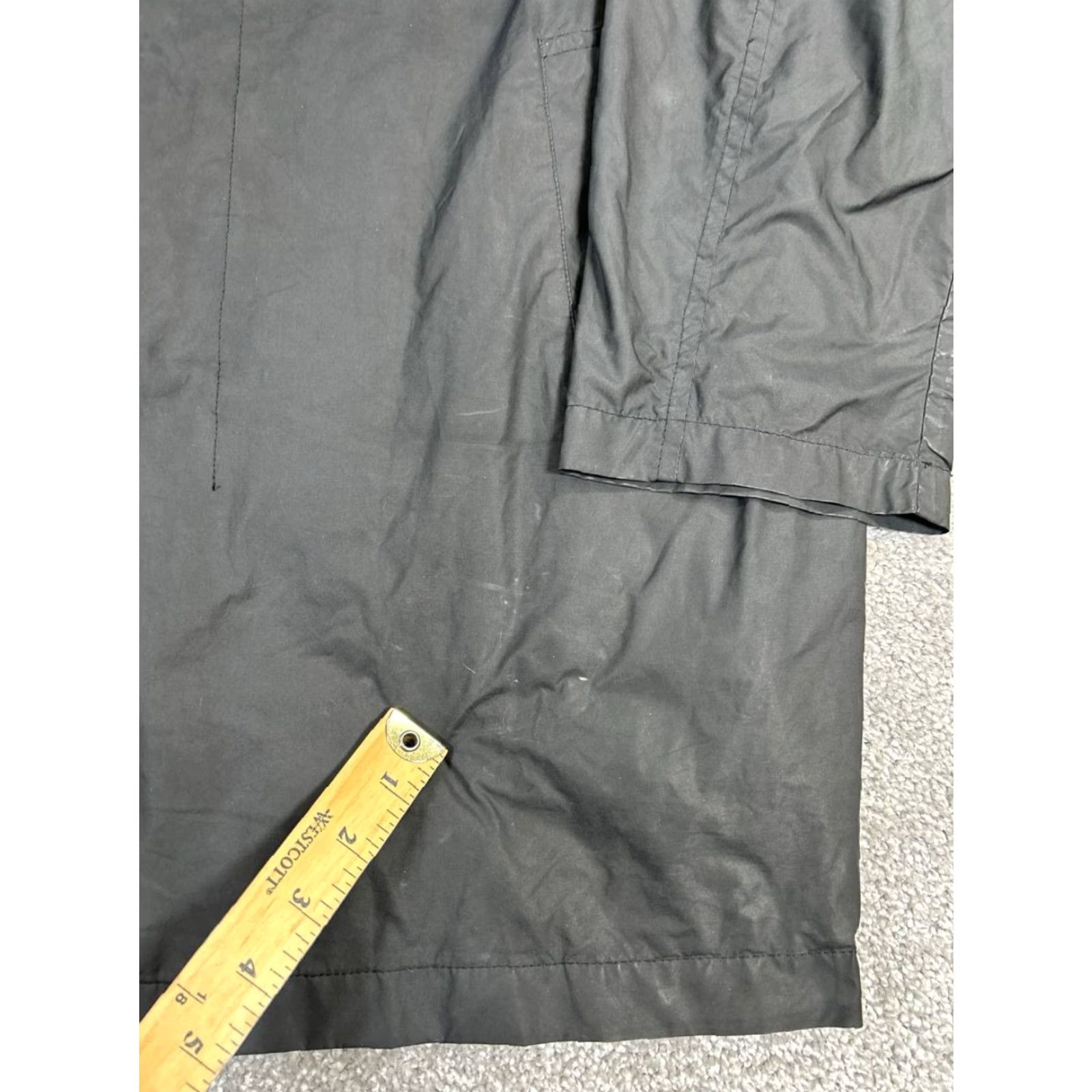 Hart Schaffner Marx Hart Schaffner Marx Jacket Mens XL Black Water Resistant Casual Trench Coat Size US XL / EU 56 / 4 - 5 Thumbnail