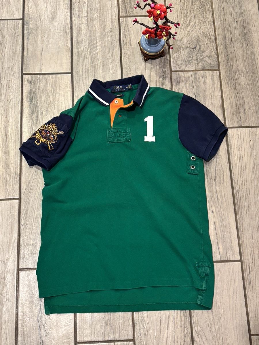 Polo Ralph Lauren × Vintage Vintage Chief Keef Ralph Lauren Polo Shirt Size US M / EU 48-50 / 2 - 2 Thumbnail