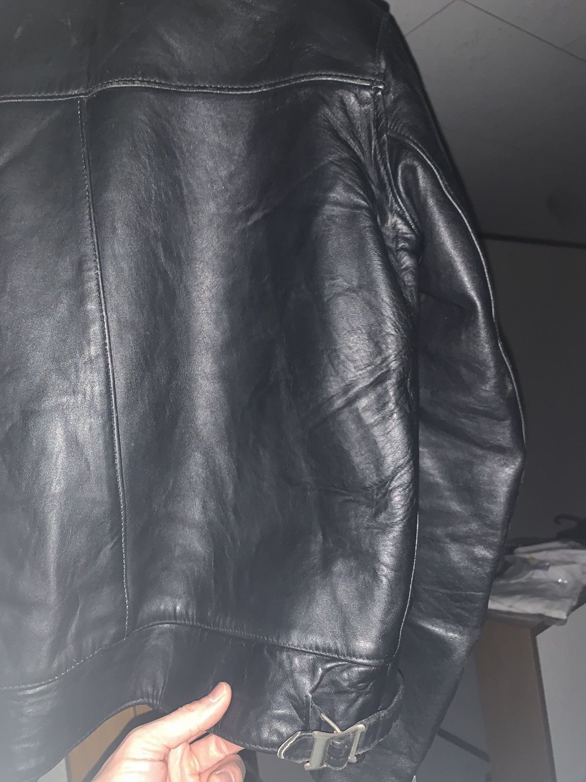 Lewis Leathers vintage highwayman Phantom jacket 42 44 Size US L / EU 52-54 / 3 - 8 Thumbnail
