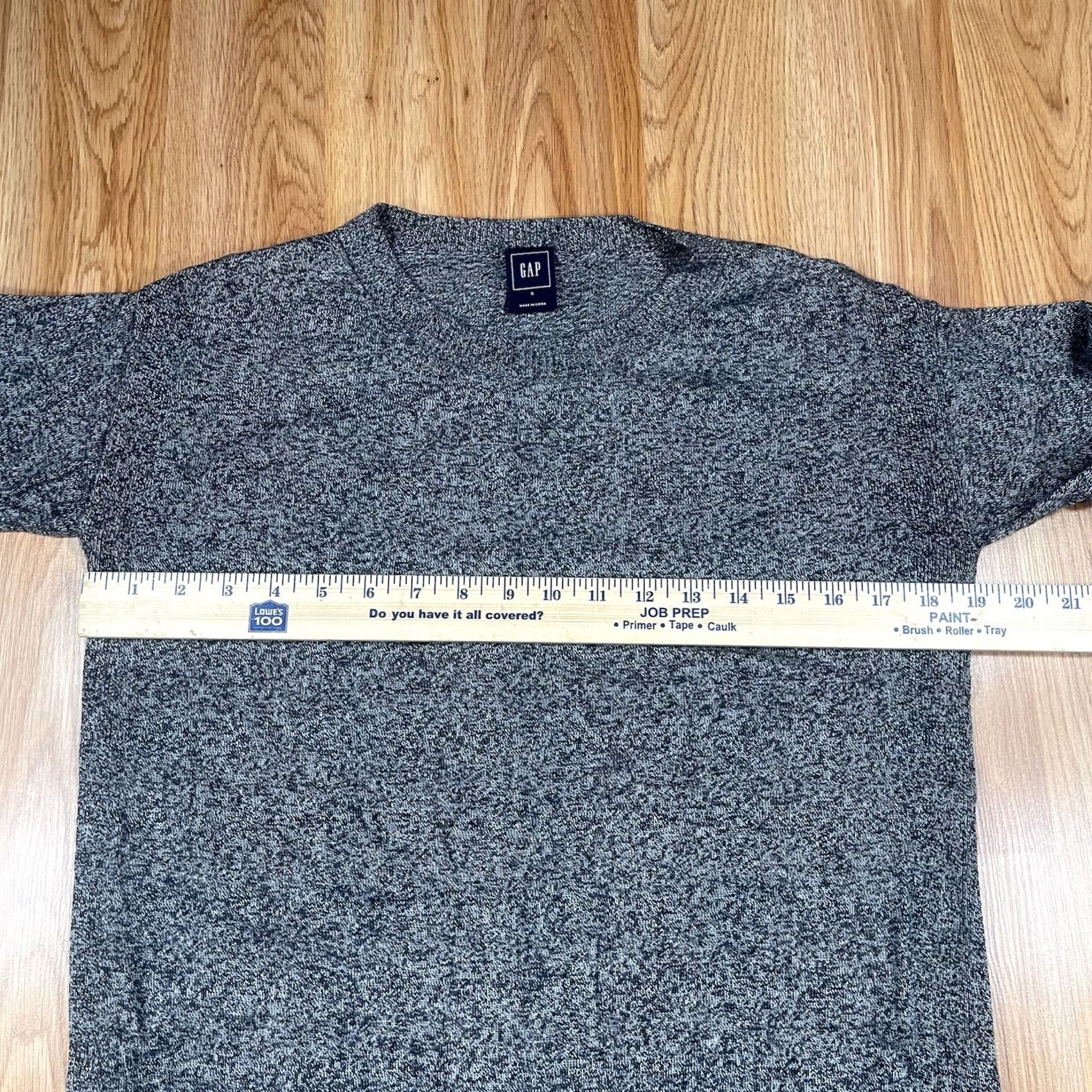 Gap Gap Sweater Women’s Size S Small Gray Knit Round Crew Neck Long Sleeve Pullover Size S / US 4 / IT 40 - 3 Thumbnail
