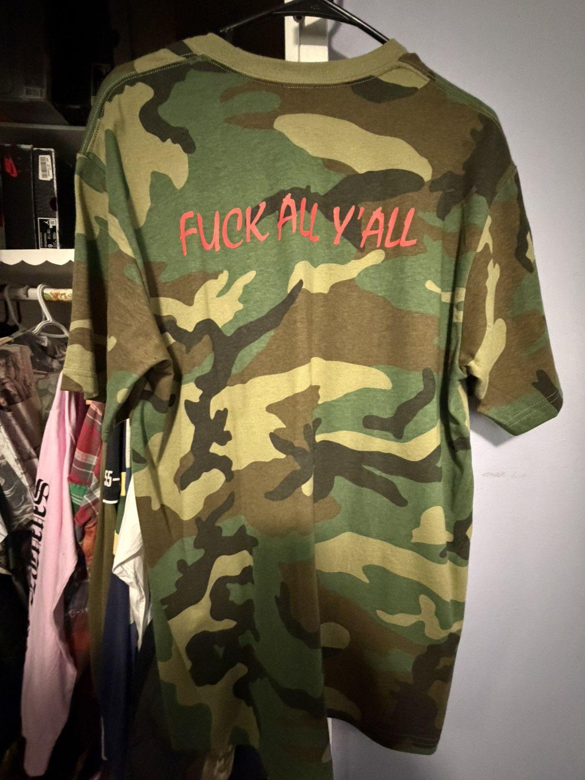 Supreme Supreme Fuck All Yall Tee Size US L / EU 52-54 / 3 - 2 Thumbnail