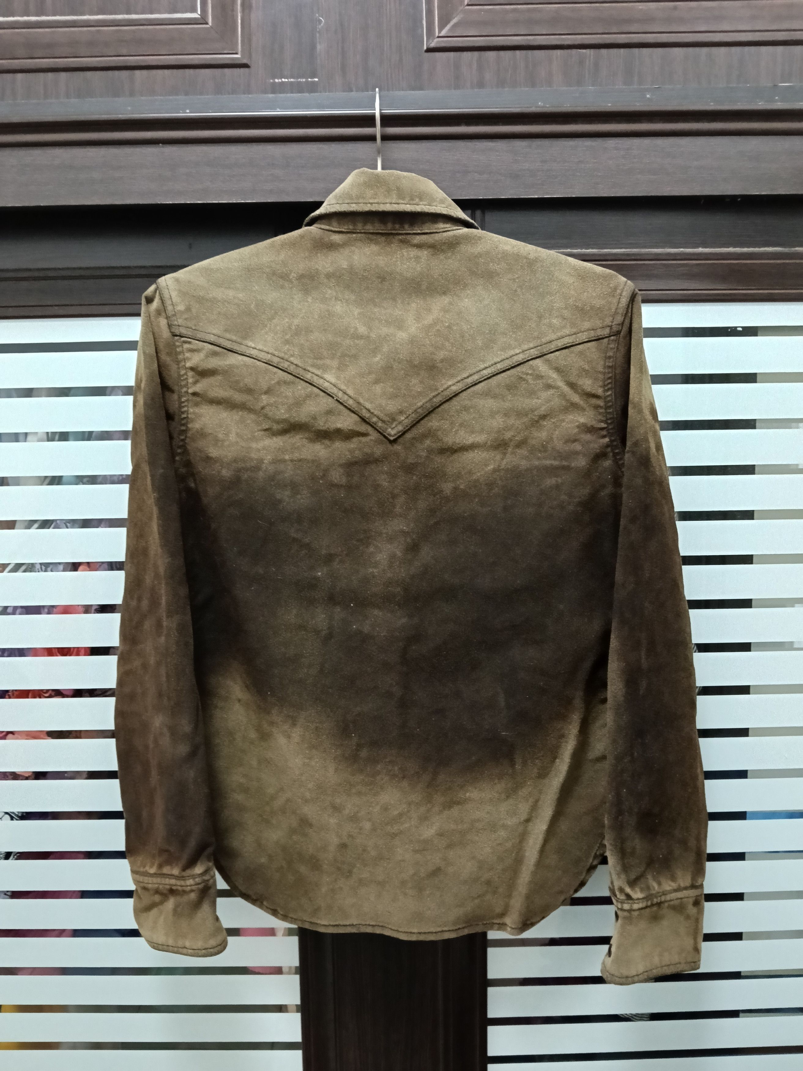 JACKROSE 💥 Jackrose Luv Maison Suede Western Shirt💥 Size US S / EU 44-46 / 1 - 10 Thumbnail