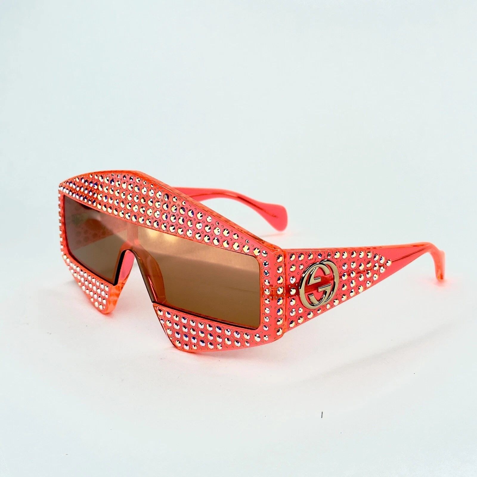 Gucci GUCCI AUTHENTIC HOLLYWOOD FOREVER 0357 Sunglasses GG0357 002 Size ONE SIZE - 11 Thumbnail