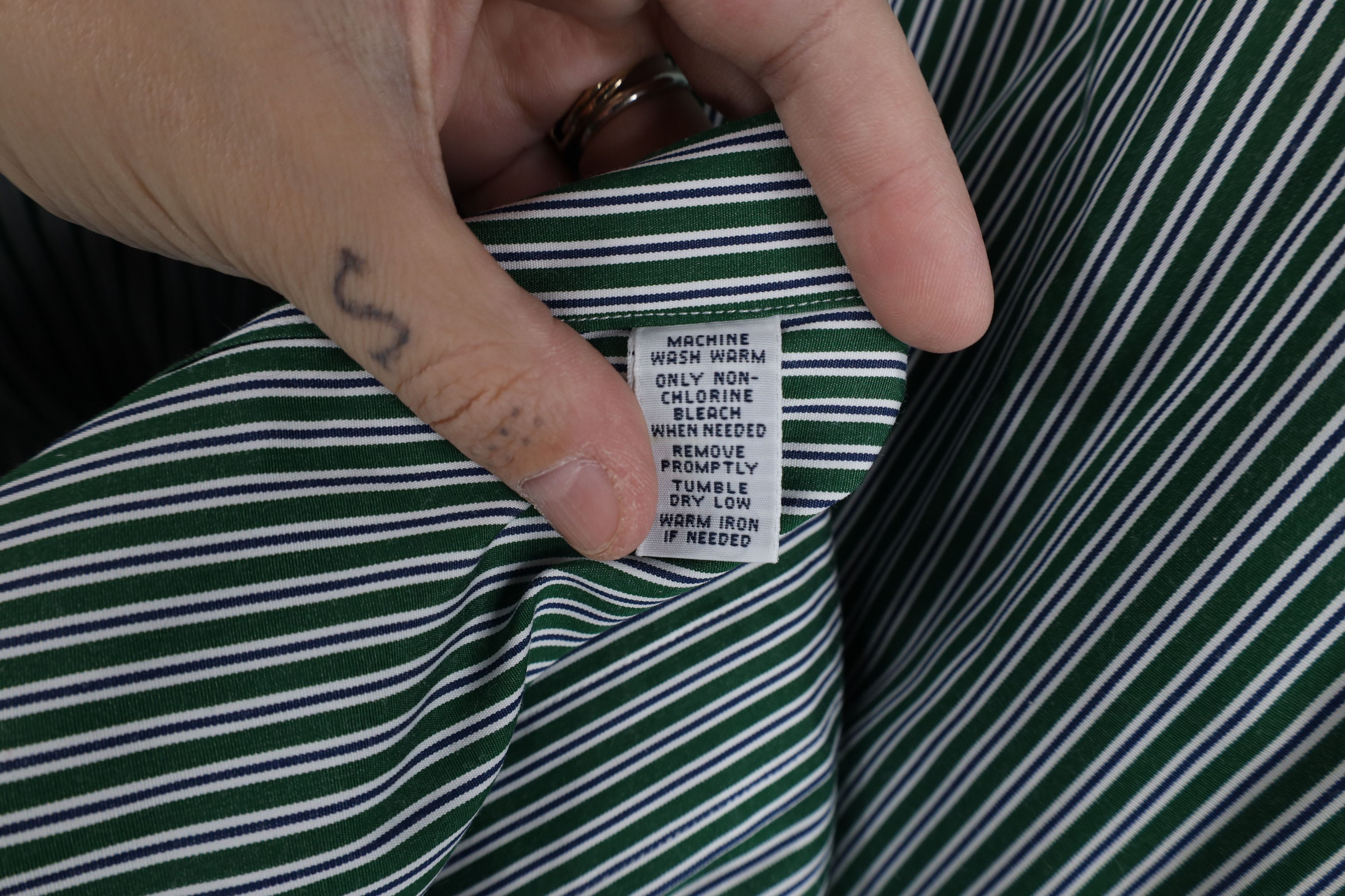 Ralph Lauren Vintage 90s Ralph Lauren Classic Fit Striped Button Shirt Size US M / EU 48-50 / 2 - 9 Thumbnail