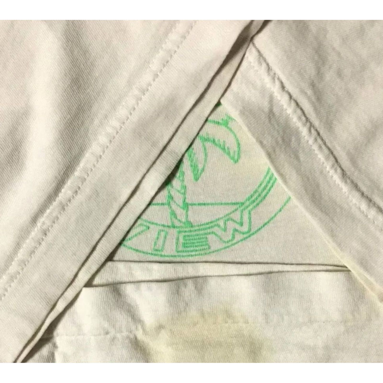 Vintage VINTAGE Panama Shirt S White Beach Art 80s Grunge Surf Ocean Pacific Nike Brand Single Stitch Mens T-Shirt Size US S / EU 44-46 / 1 - 5 Thumbnail