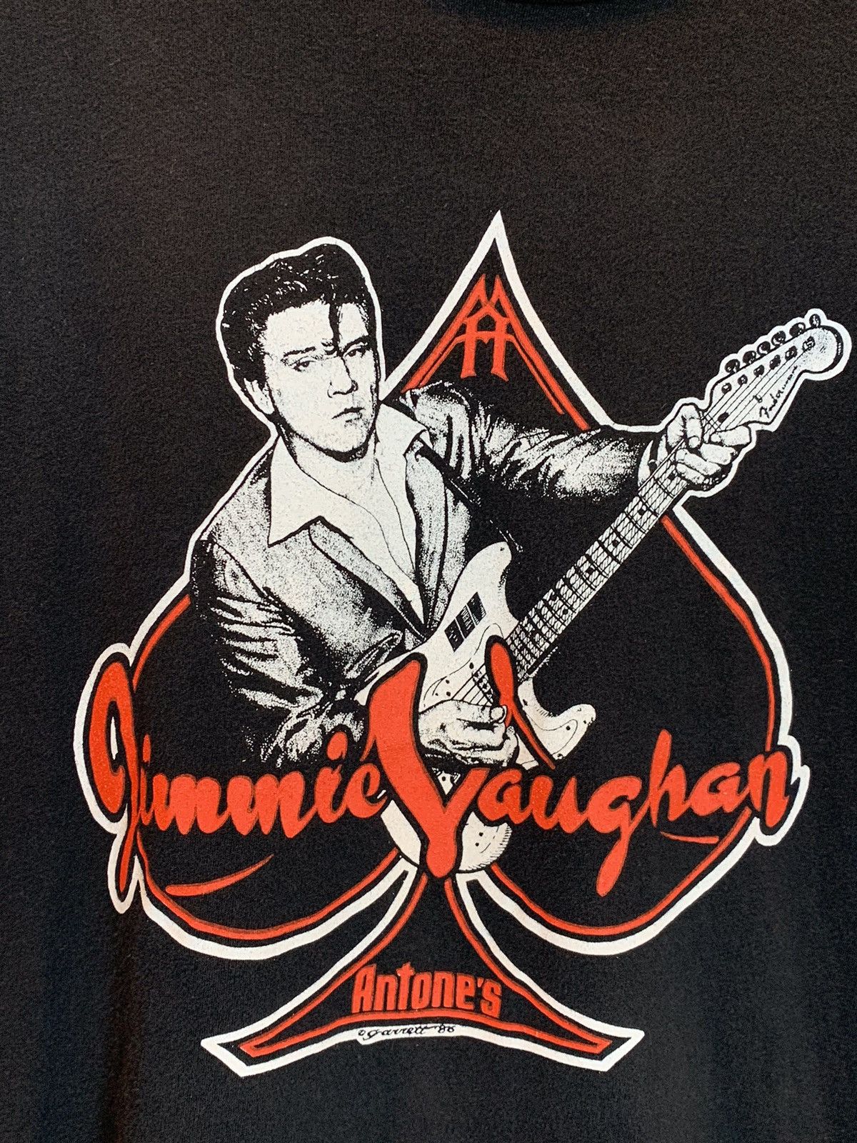 Band Tees × Vintage RARE Vintage Jimmie Vaughan Antone’s Austin Texas Band Shirt Size US M / EU 48-50 / 2 - 2 Thumbnail