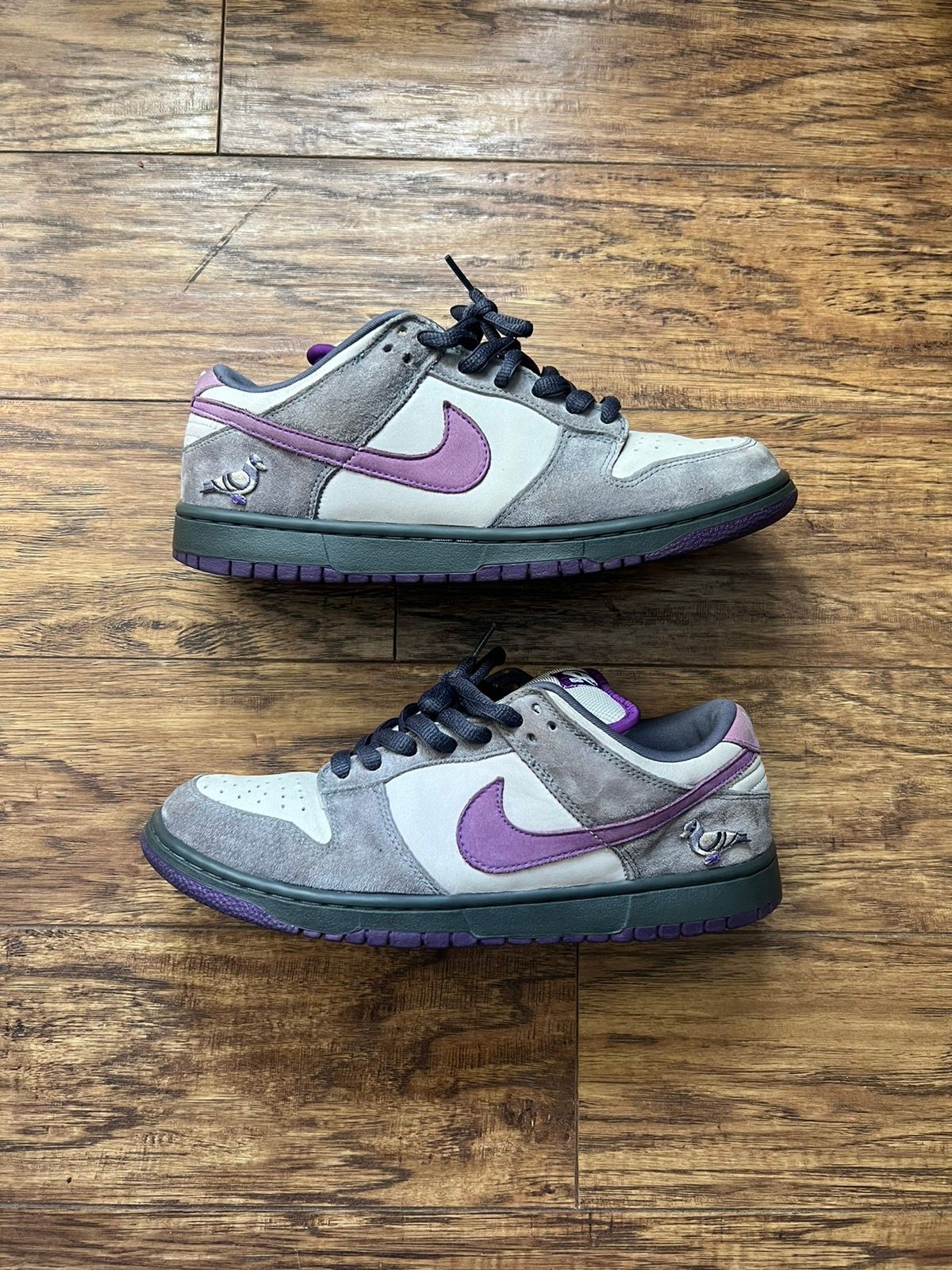 Pre-owned Nike Dunk Low Pro Sb ‘purple Pigeon' 2006 Shoes
