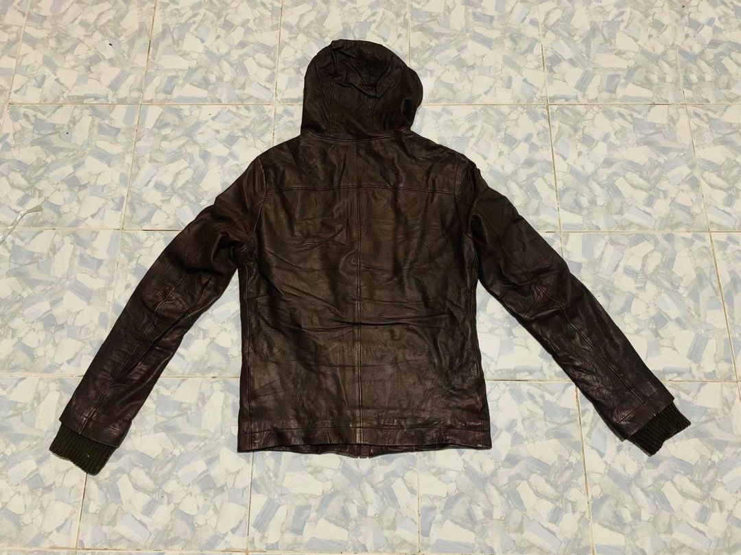SHIPS × Ships Jet Blue × Vintage Vintage Ships jet blue lamb leather Jacket Size M / US 6-8 / IT 42-44 - 2 Thumbnail