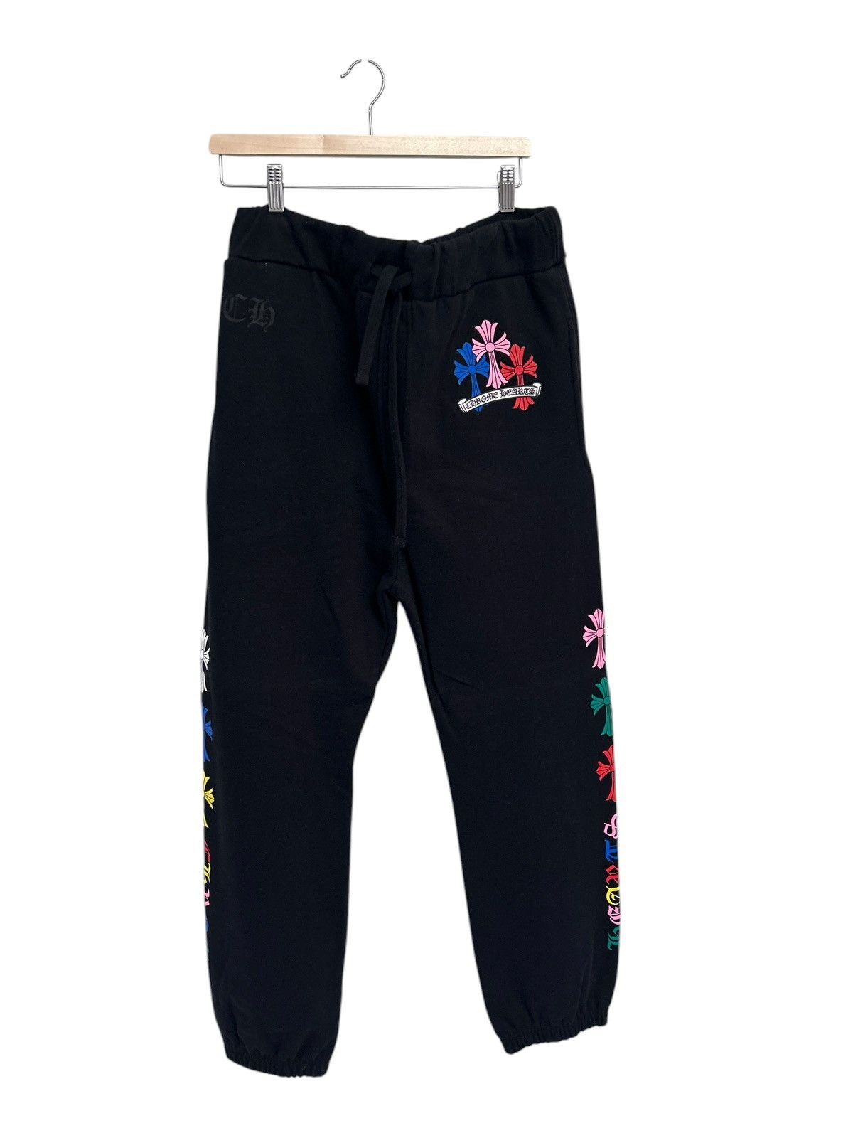Chrome Hearts Chrome Hearts Multicolor Cemetery Sweatpants black large New Size US 36 / EU 52 - 1 Thumbnail