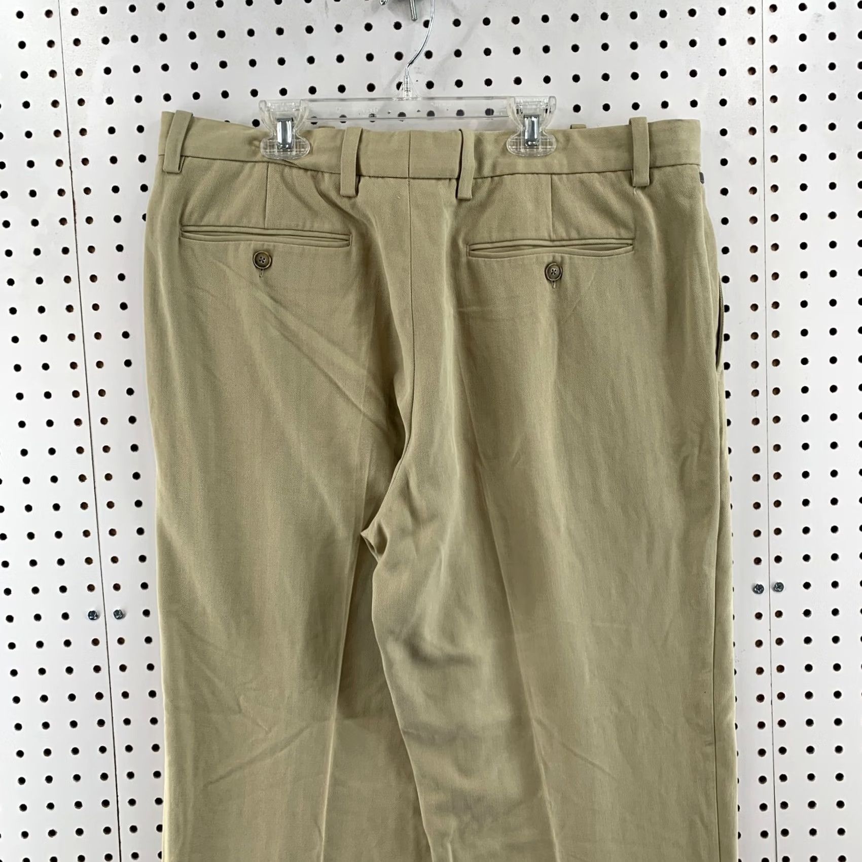 Tommy Bahama Tommy Bahama Silk Blend Dress Pants Mens Size 35x31.5 Beige Size US 35 - 7 Thumbnail