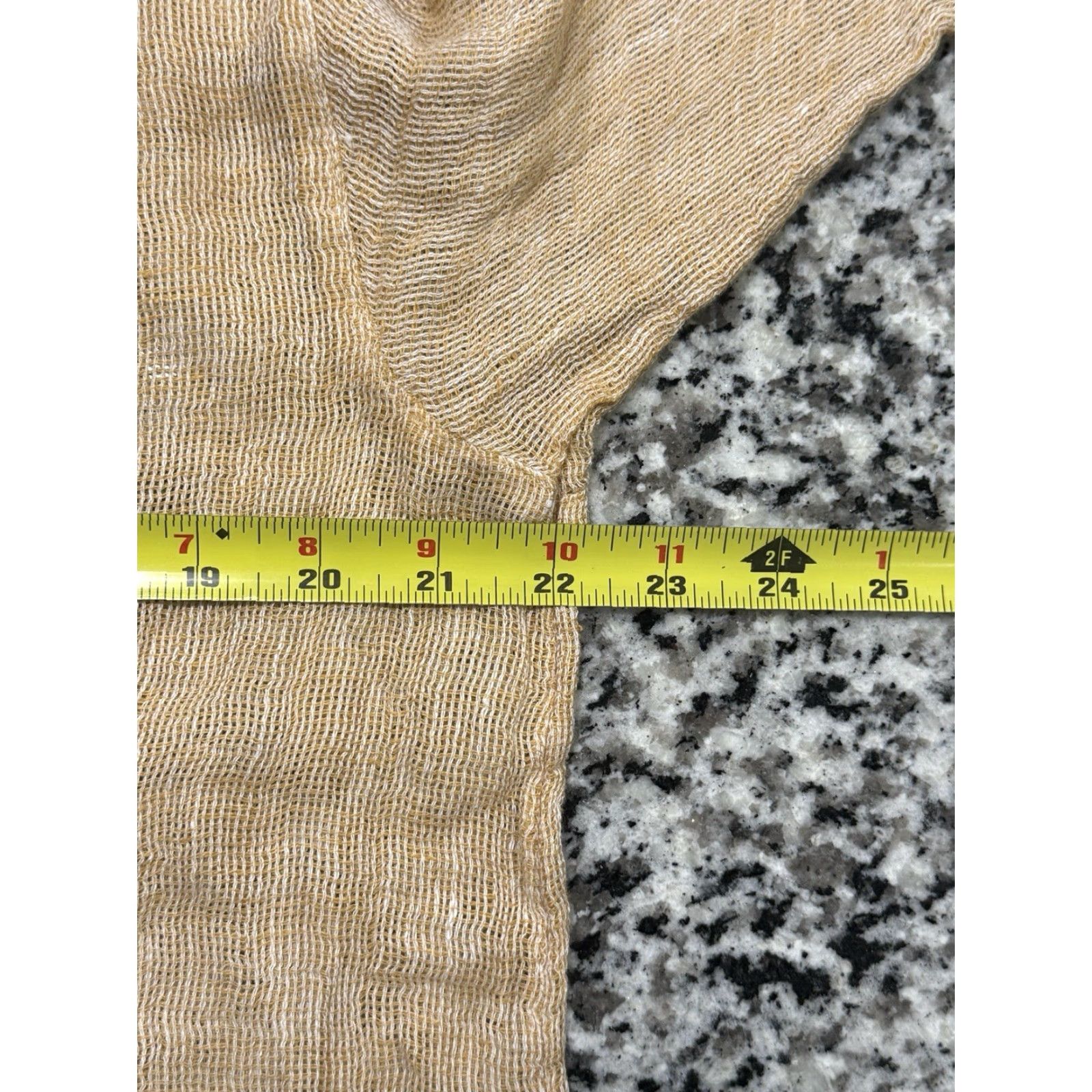 J. Jill VINTAGE NWT J. Jill Love Linen Womens Blouse Beige White 3/4 Sleeve Scoop Neck Petites L (Note: If item is not vintage, omit "VINTAGE") Size L / US 10 / IT 46 - 6 Thumbnail