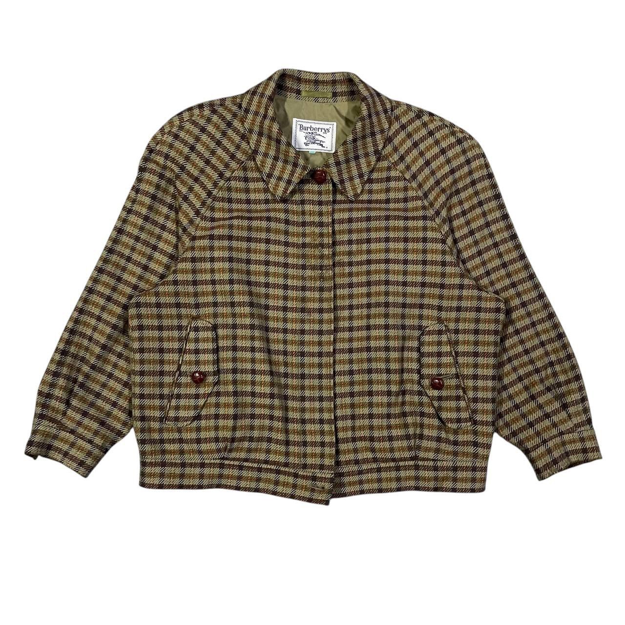 Burberry Vintage Burberry Checked Wool Jacket Size M / US 6-8 / IT 42-44 - 1 Thumbnail