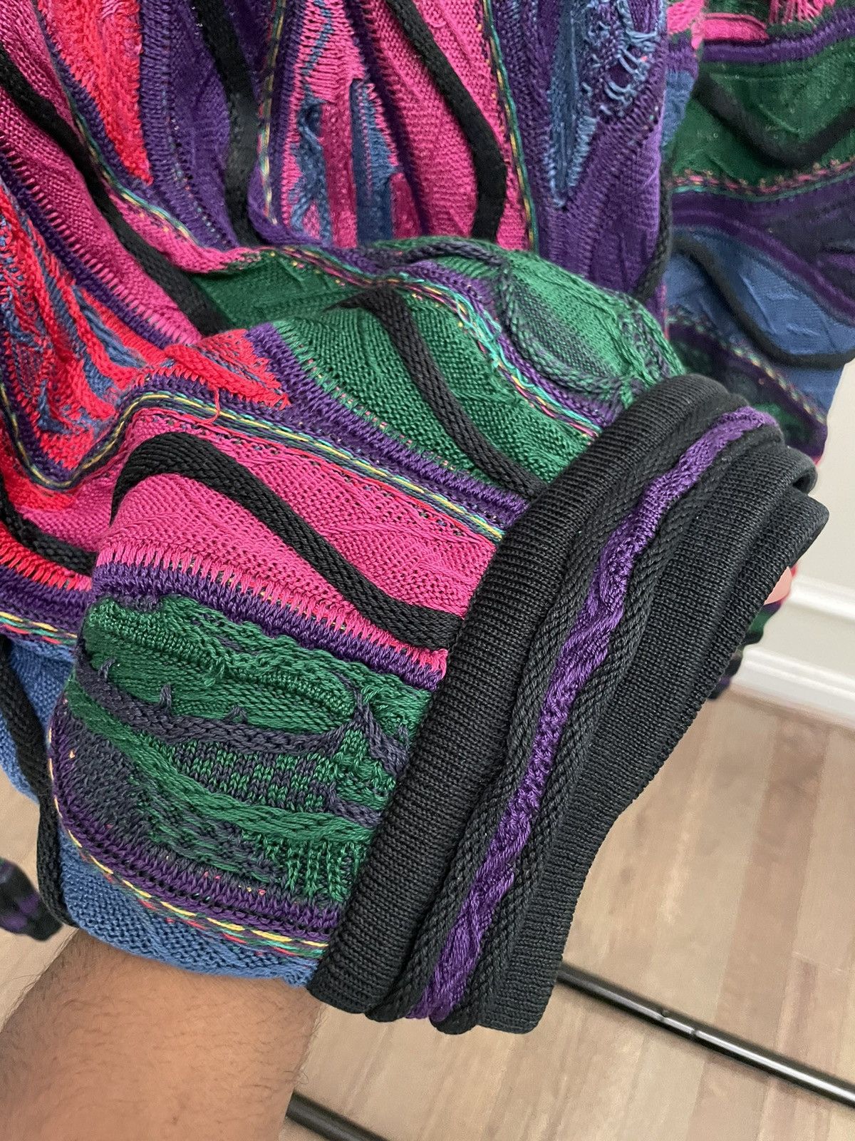 Coogi × Supreme Vintage 90s Coogi Australia 3D Sweater Kaptial 7G Knit Size US M / EU 48-50 / 2 - 10 Thumbnail