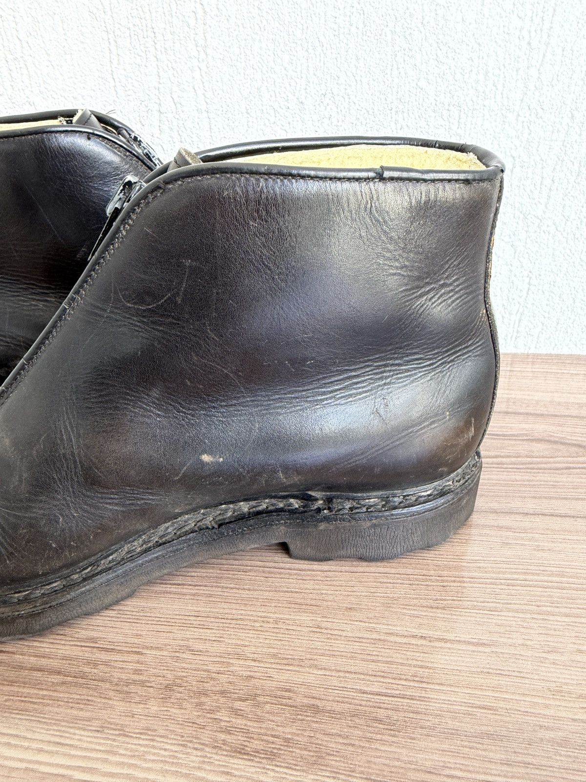 Paraboot Michael marche Vtg front zip boots Size US 9.5 / EU 42-43 - 9 Thumbnail